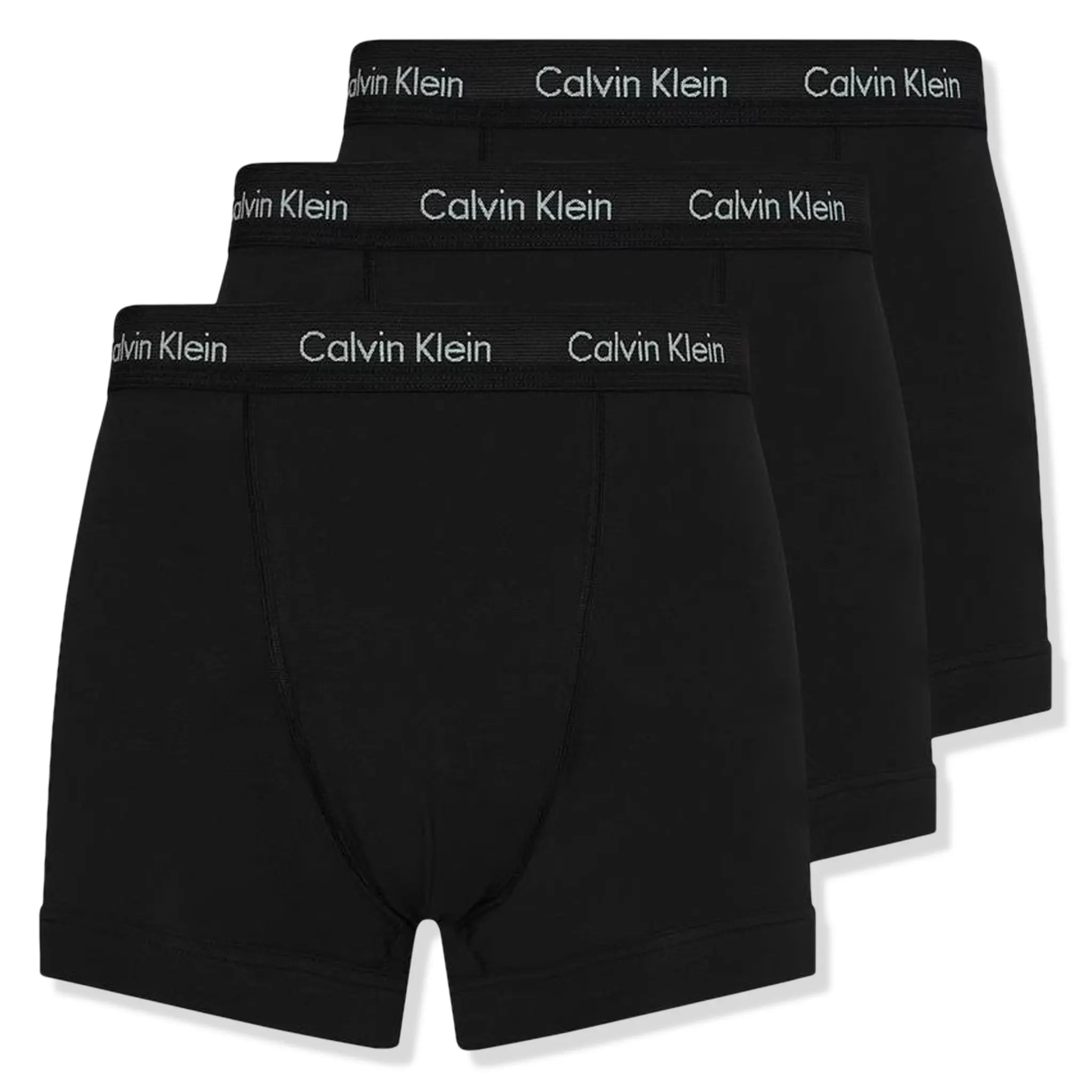 Pack view of Calvin Klein Pack Cotton Stretch Black Boxer Shorts