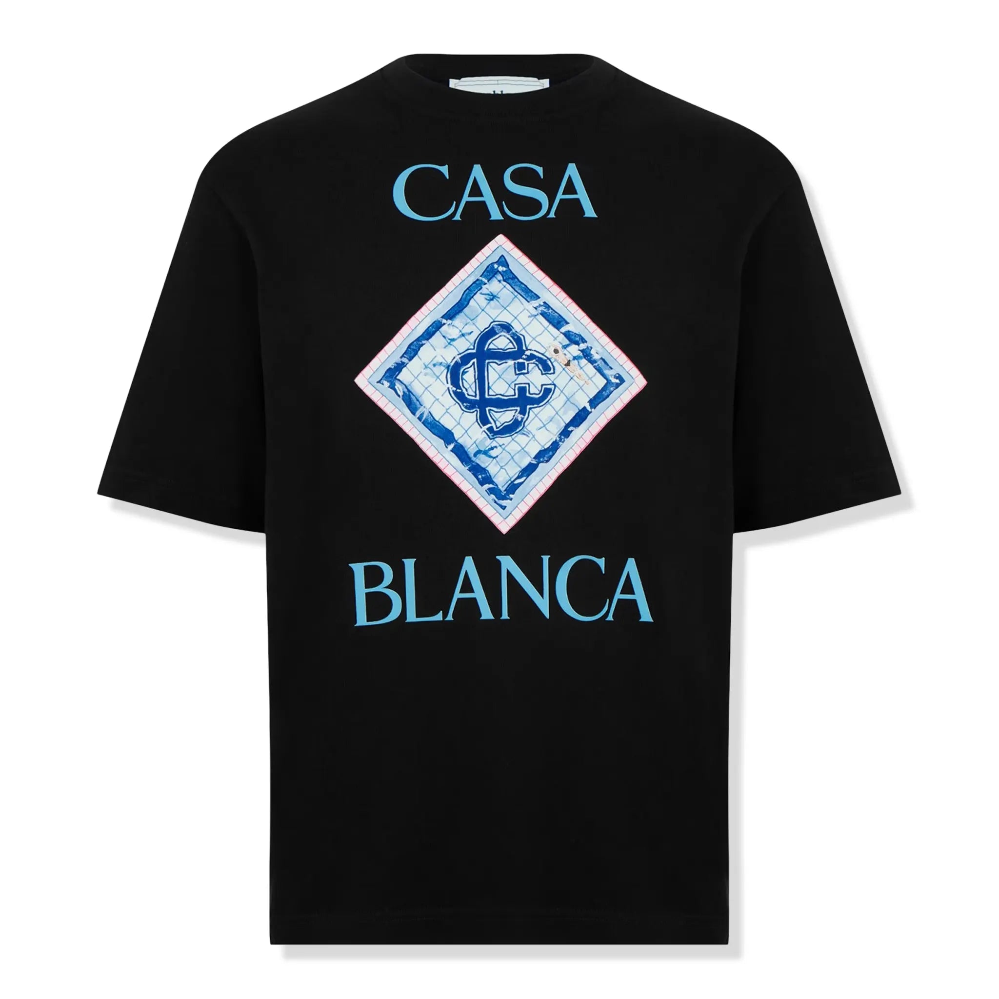 Front view of Casablanca Casa Crayon Black T Kids Shirt