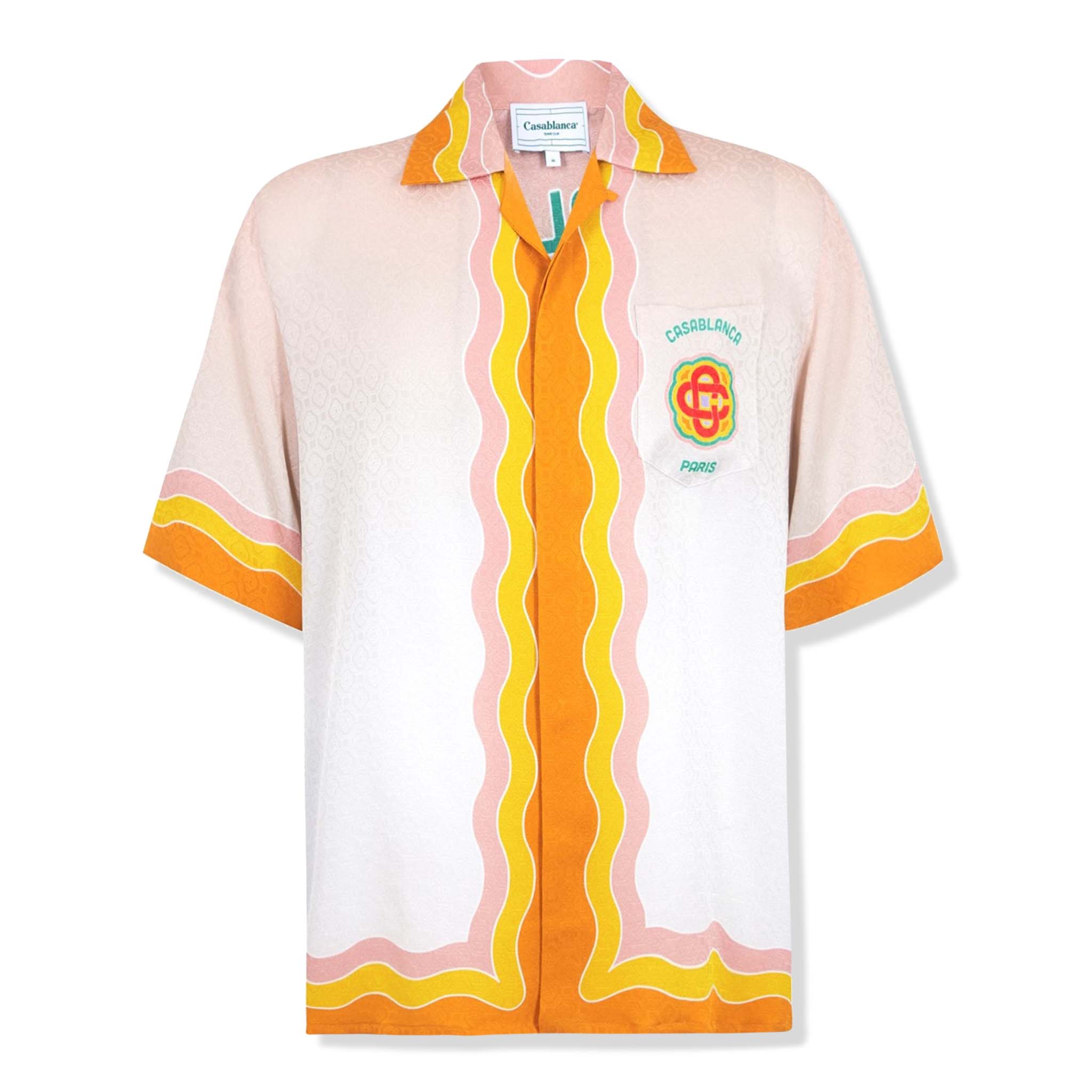 Louis Vuitton Rainbow Monogram Short-Sleeved Denim Shirt Multi Pre-Owned