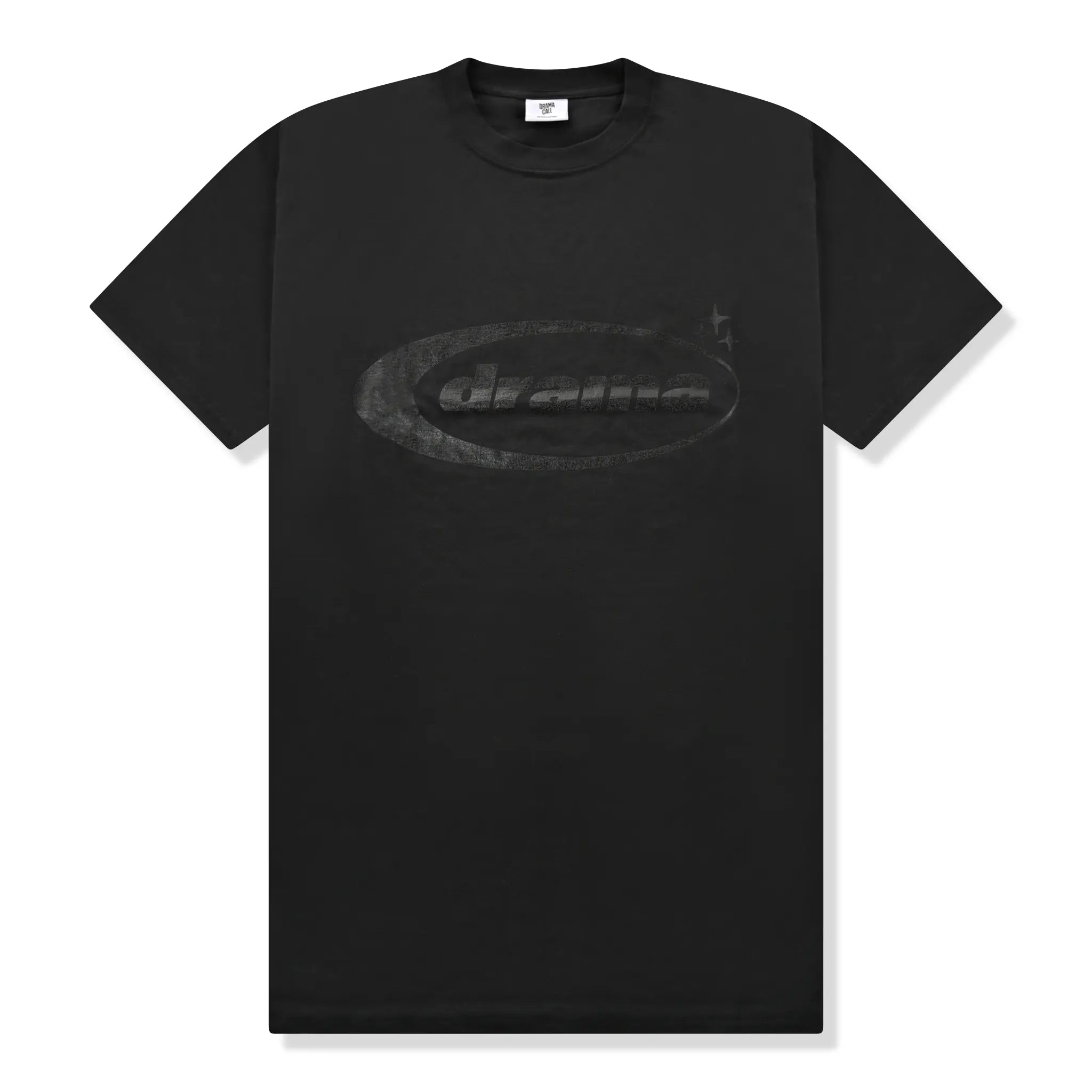 Drama Call Oval Black T Shirt