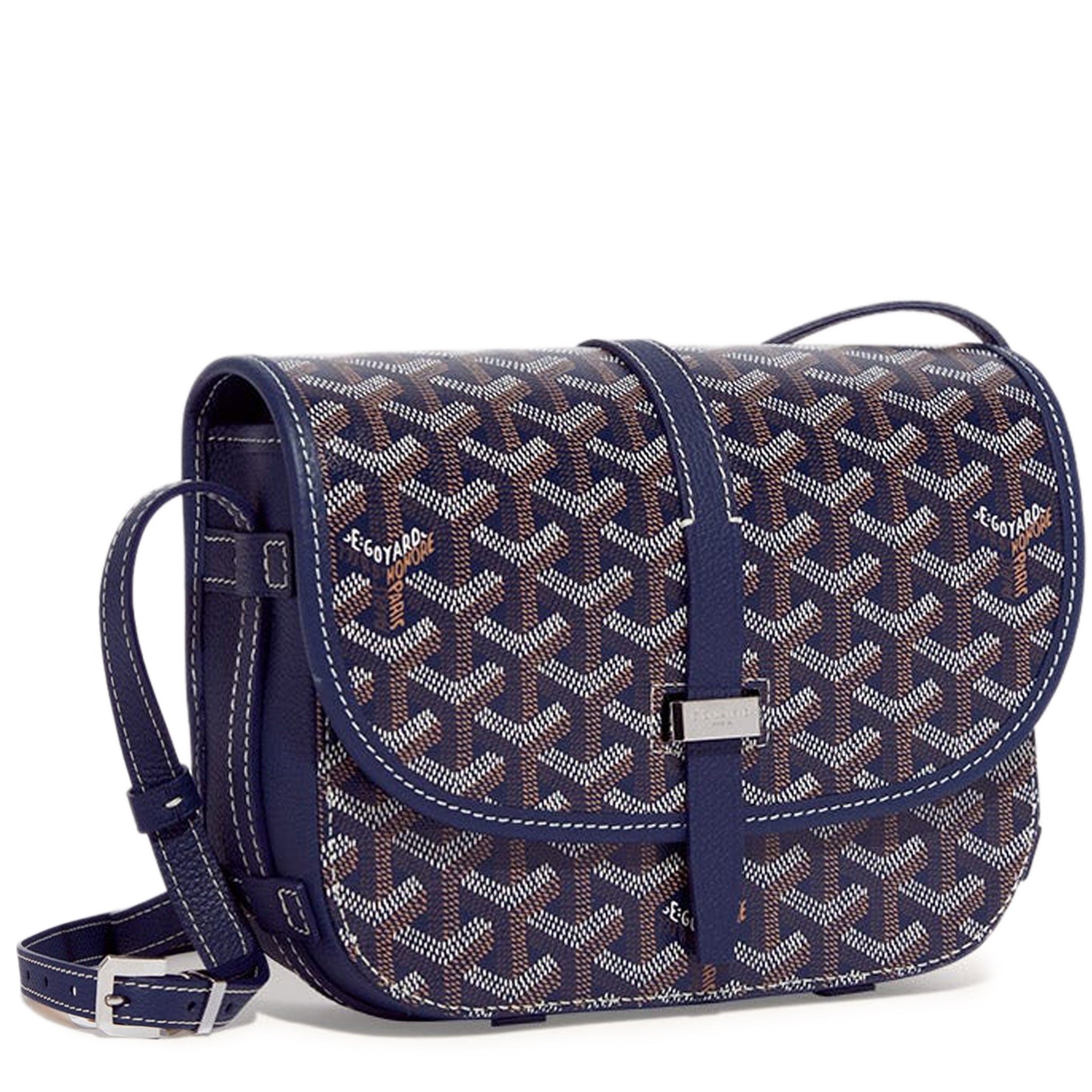 Shop Blue Goyard Bags Women Messenger with great discounts and