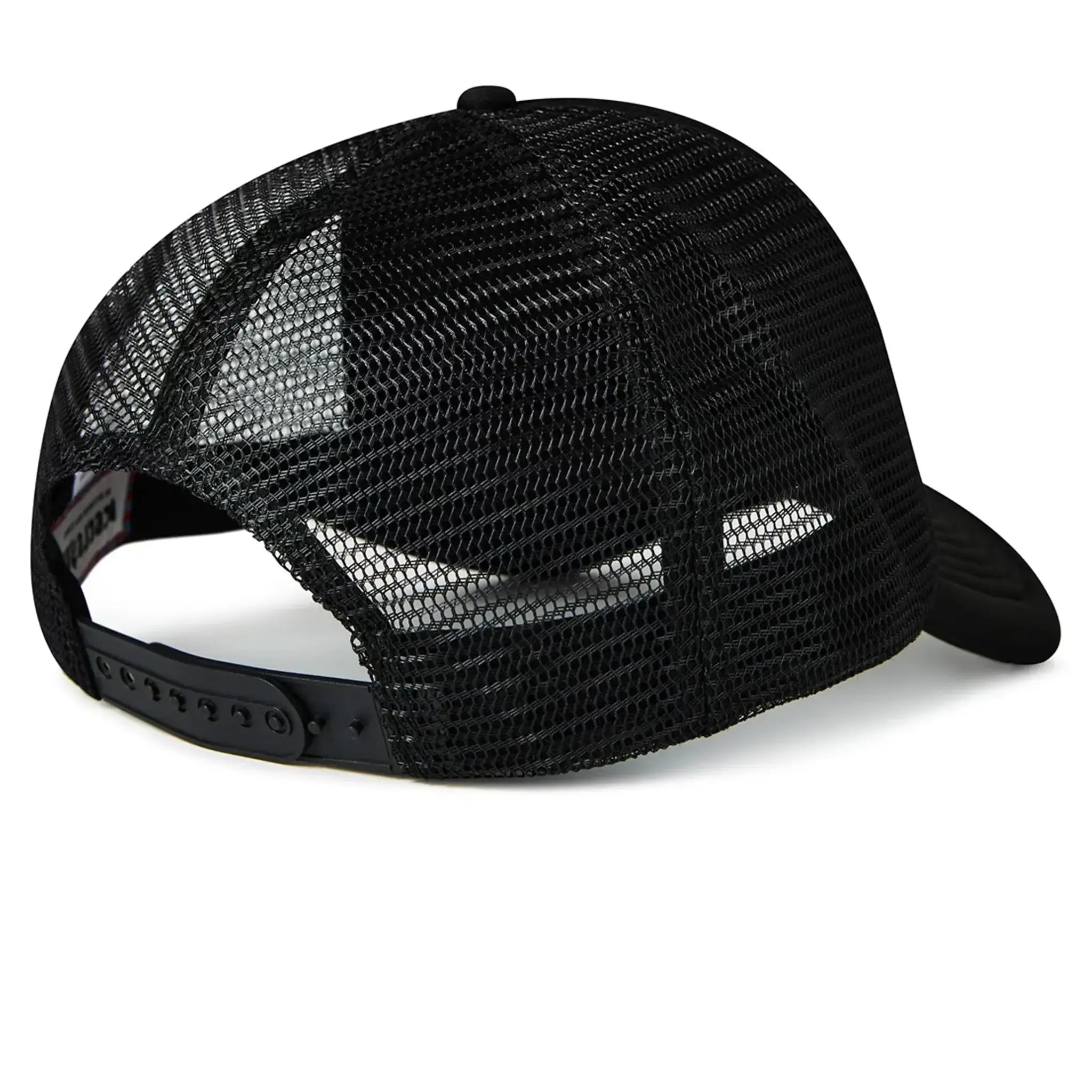 Back view of Icecream IC Running Dog Black Trucker Cap