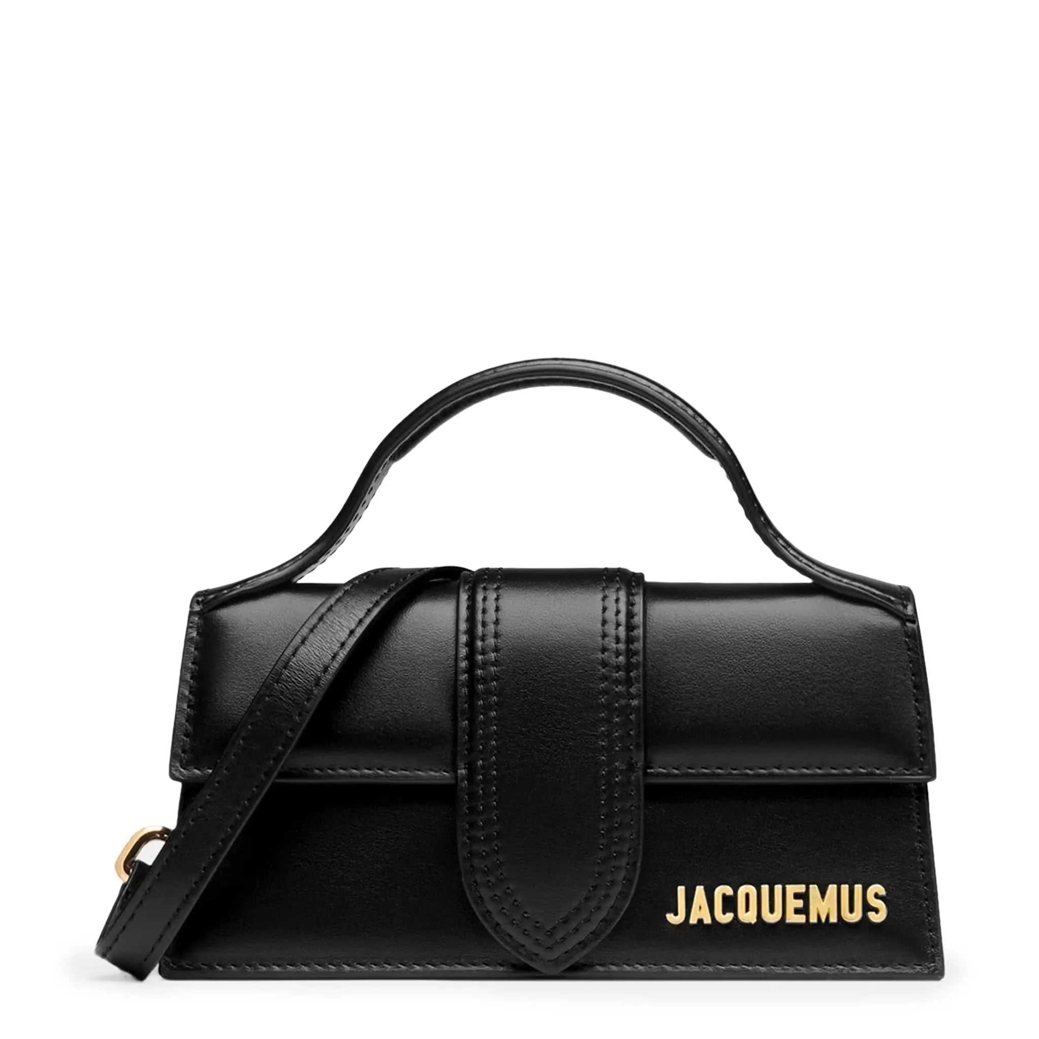 Front view of Jacquemus Le Bambino Small Black Crossbody Bag 213BA006-3000-990