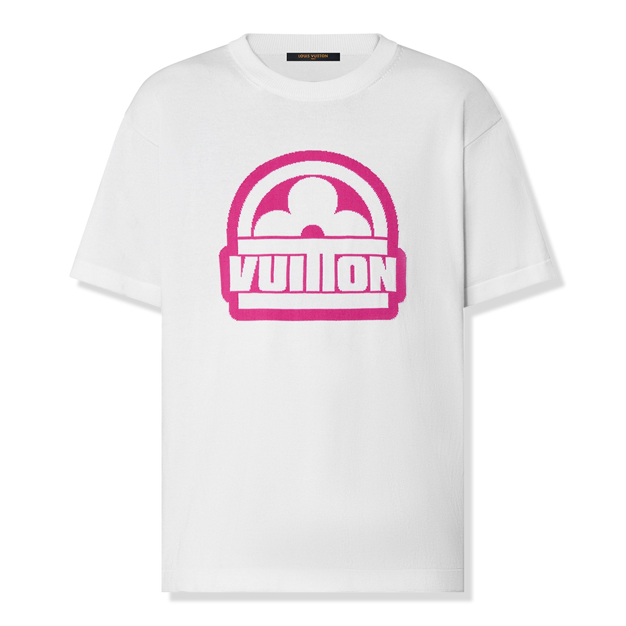 Louis Vuitton Graphic Short Sleeved Crew Neck White T Shirt – Crepslocker