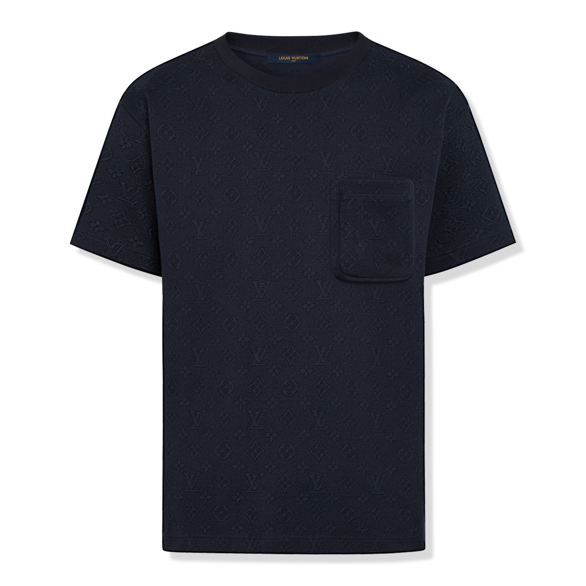Louis Vuitton® Signature 3d Pocket Monogram T-shirt Dark Blue