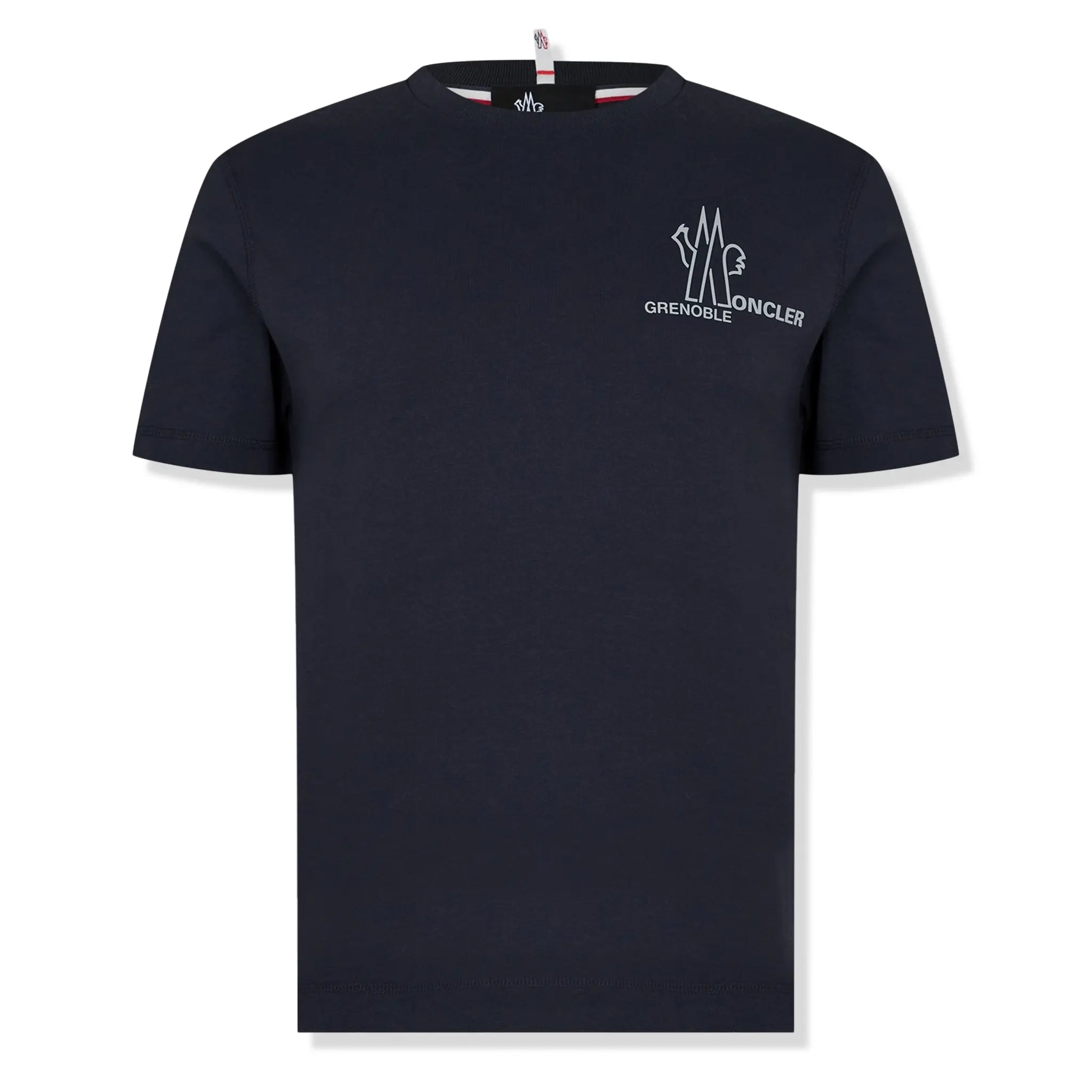 Front view of piping FF logo polo shirt J10978C0000283927