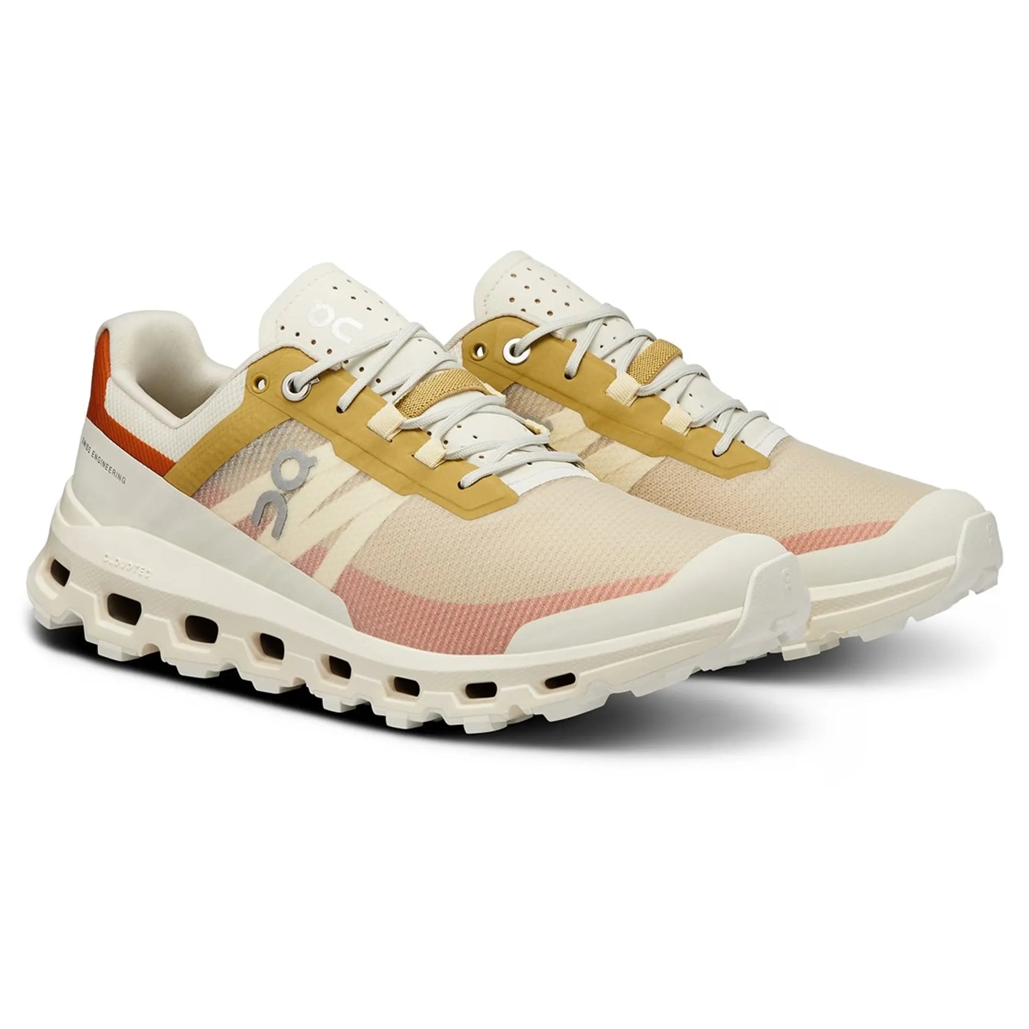 Pair view of On Running Cloudvista Ivory Bronze (W) 64.98052