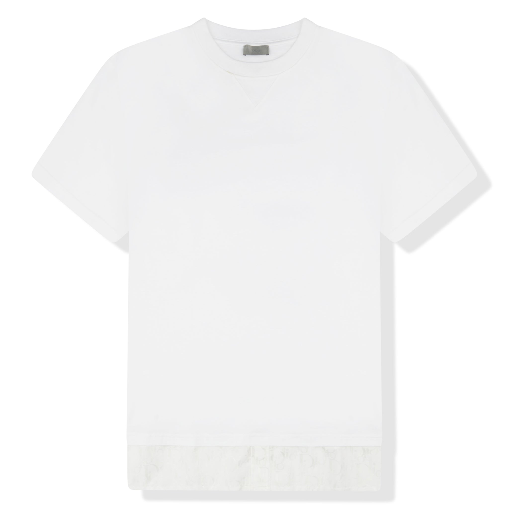 Louis Vuitton - Authenticated T-Shirt - Cotton White Plain for Men, Never Worn, with Tag
