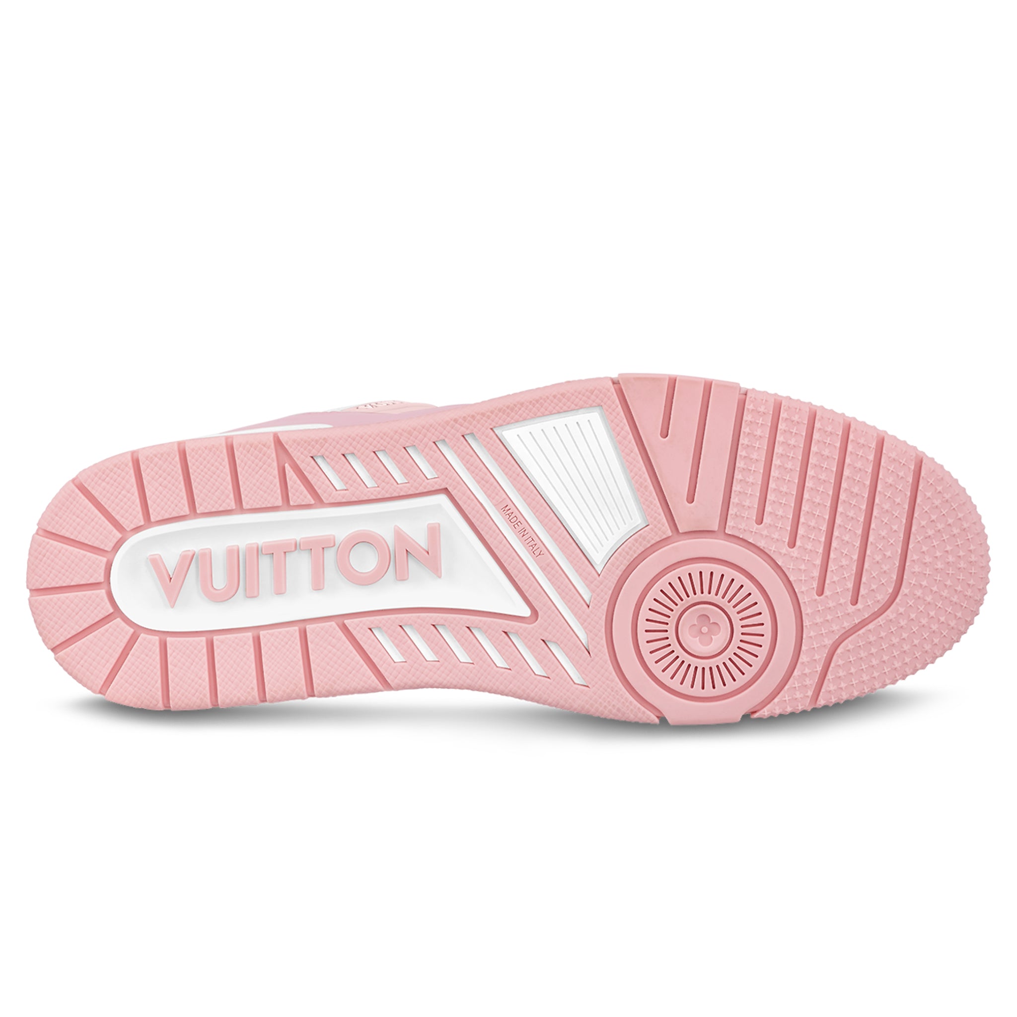 Louis Vuitton Squad Trainers Monogram Denim Sneakers Pink Size 37