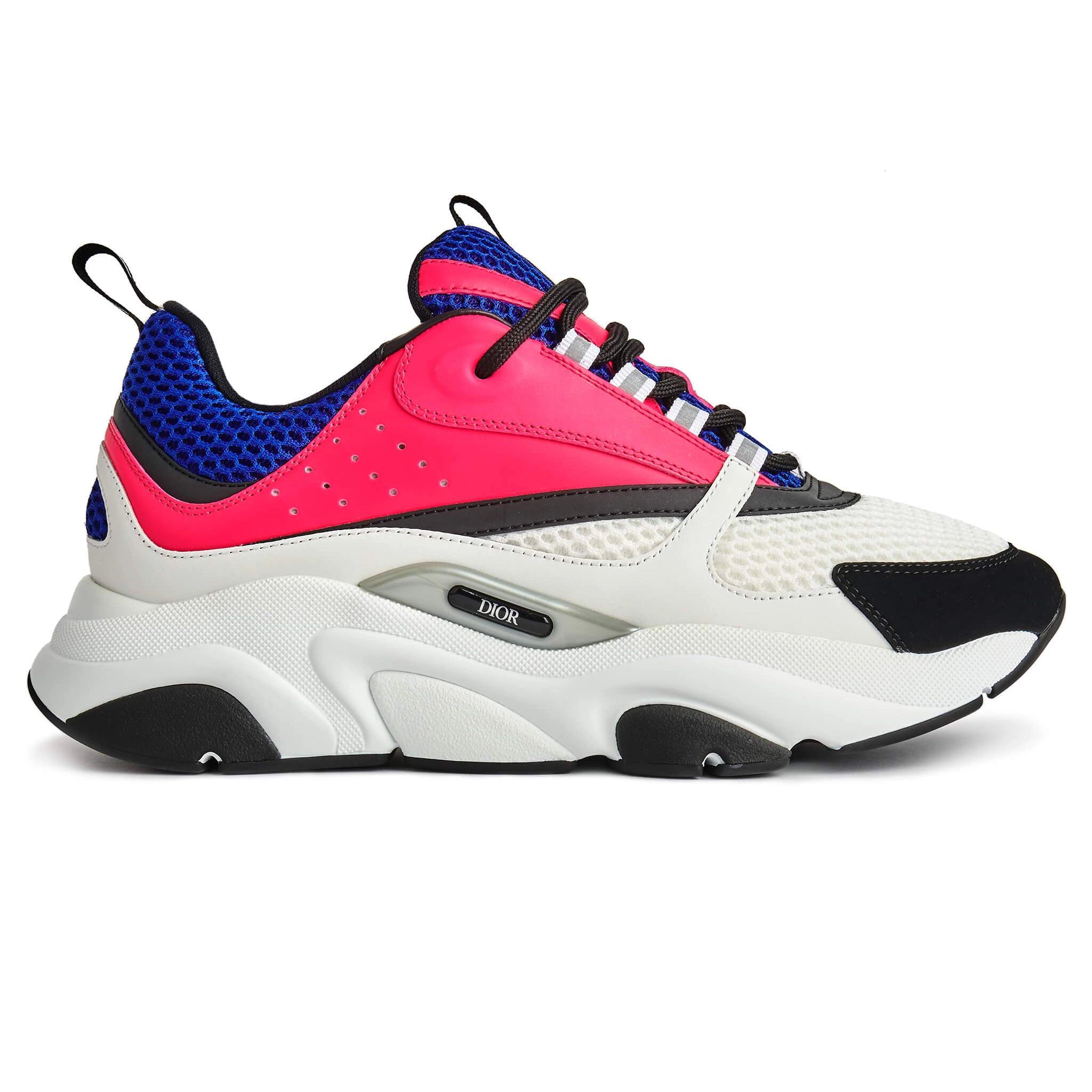 Dior B22 Neon Pink Purple Trainer