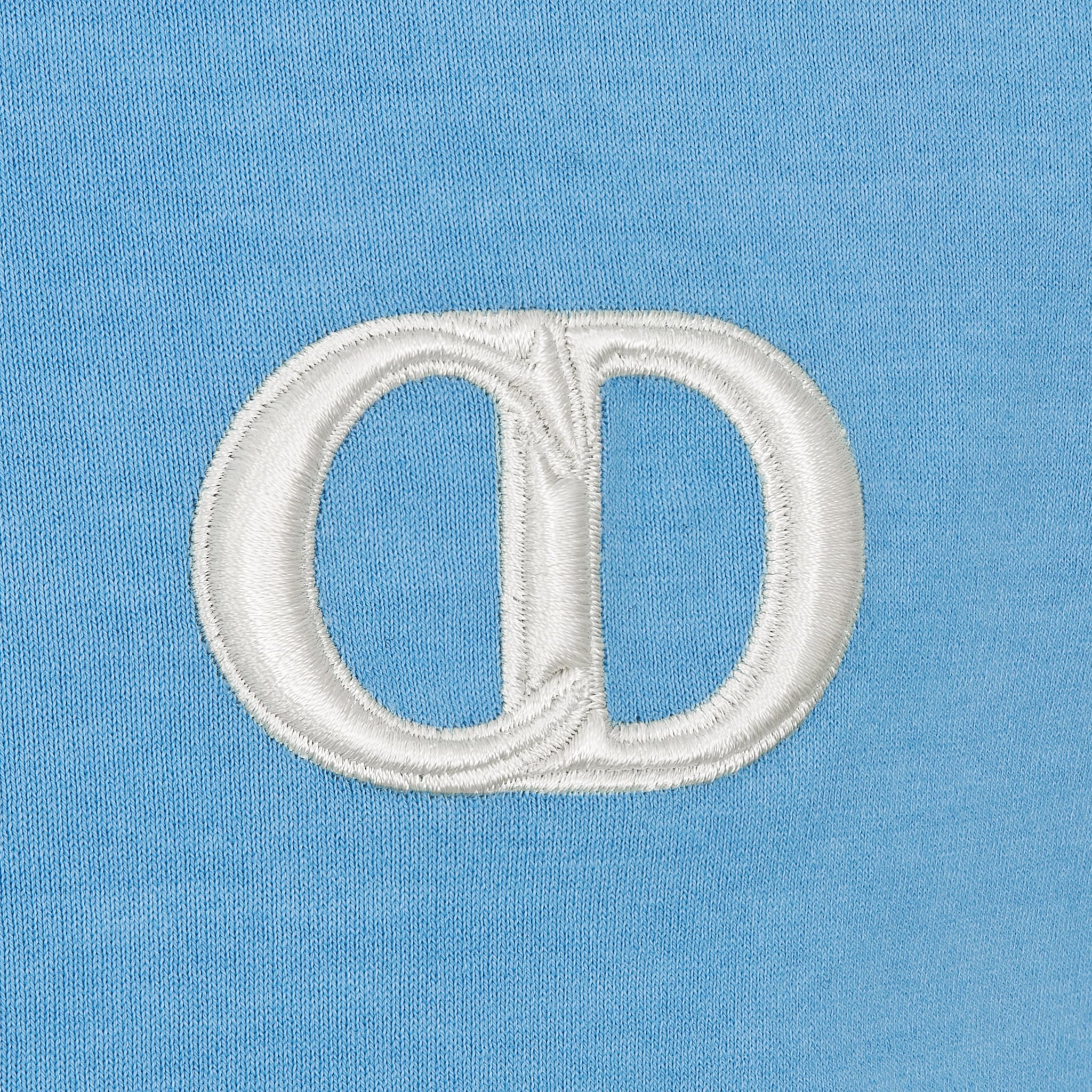 logo of Dior CD Icon Blue T Shirt 013J600A0677_C571