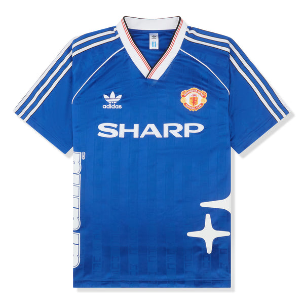 Drama Call x Manchester United 1988 Blue Jersey T Shirt IP5544