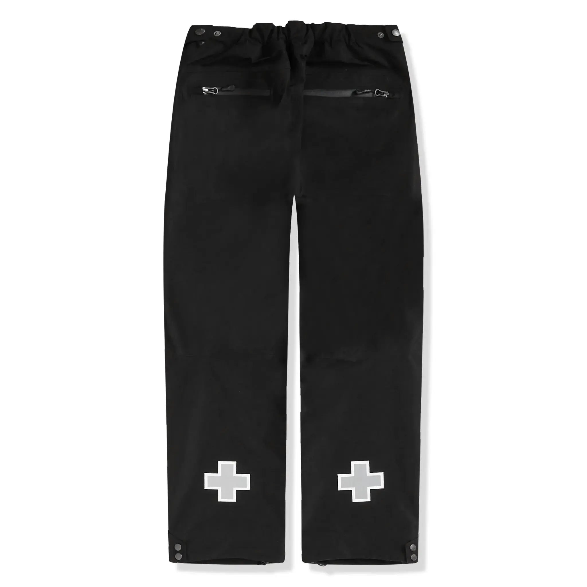 Back view of Supreme x The North Face Summit Series Rescue Black Mountain Pants