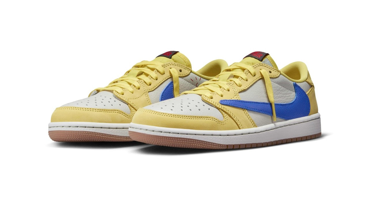 Travis Scott x Air Jordan 1 Low OG Canary Release Details | Crepslocker