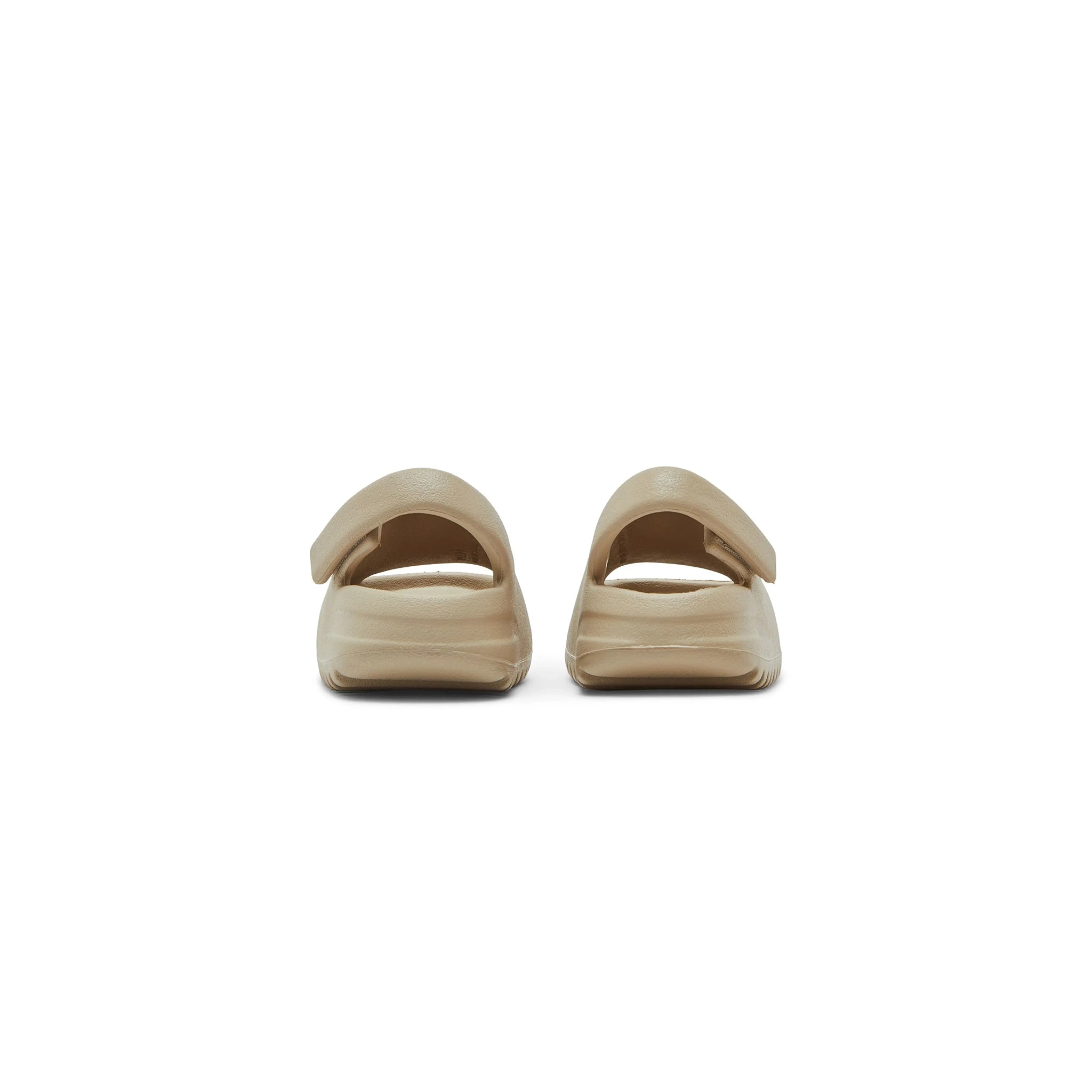 Back view of Adidas Yeezy Slide Infants Pure Restock HQ4120