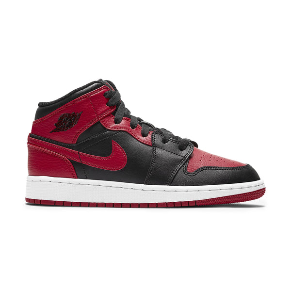 Nike best Air Jordan 1 Mid GS 'Banned' 4Y