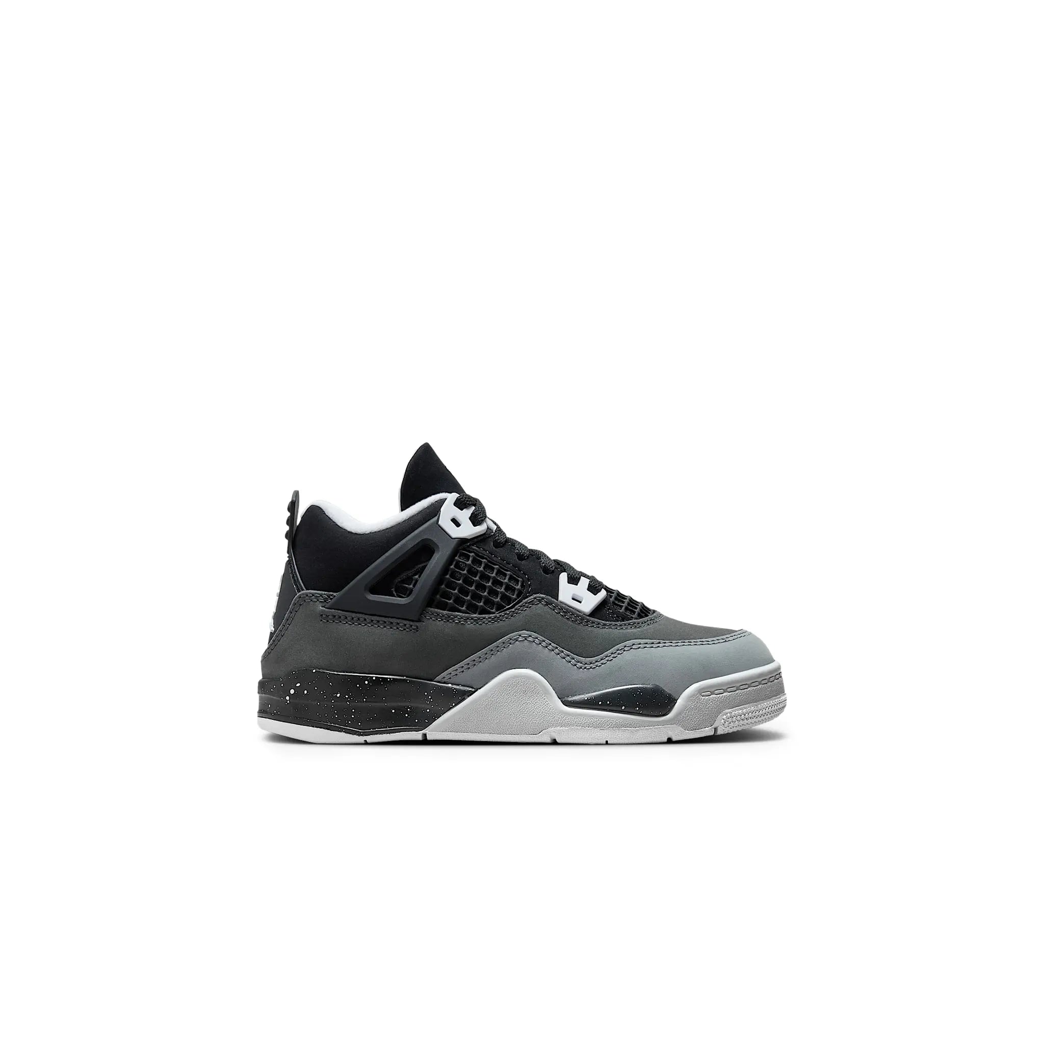 Side view of Air Jordan 4 Retro Fear (2024) (PS) FV4537-002