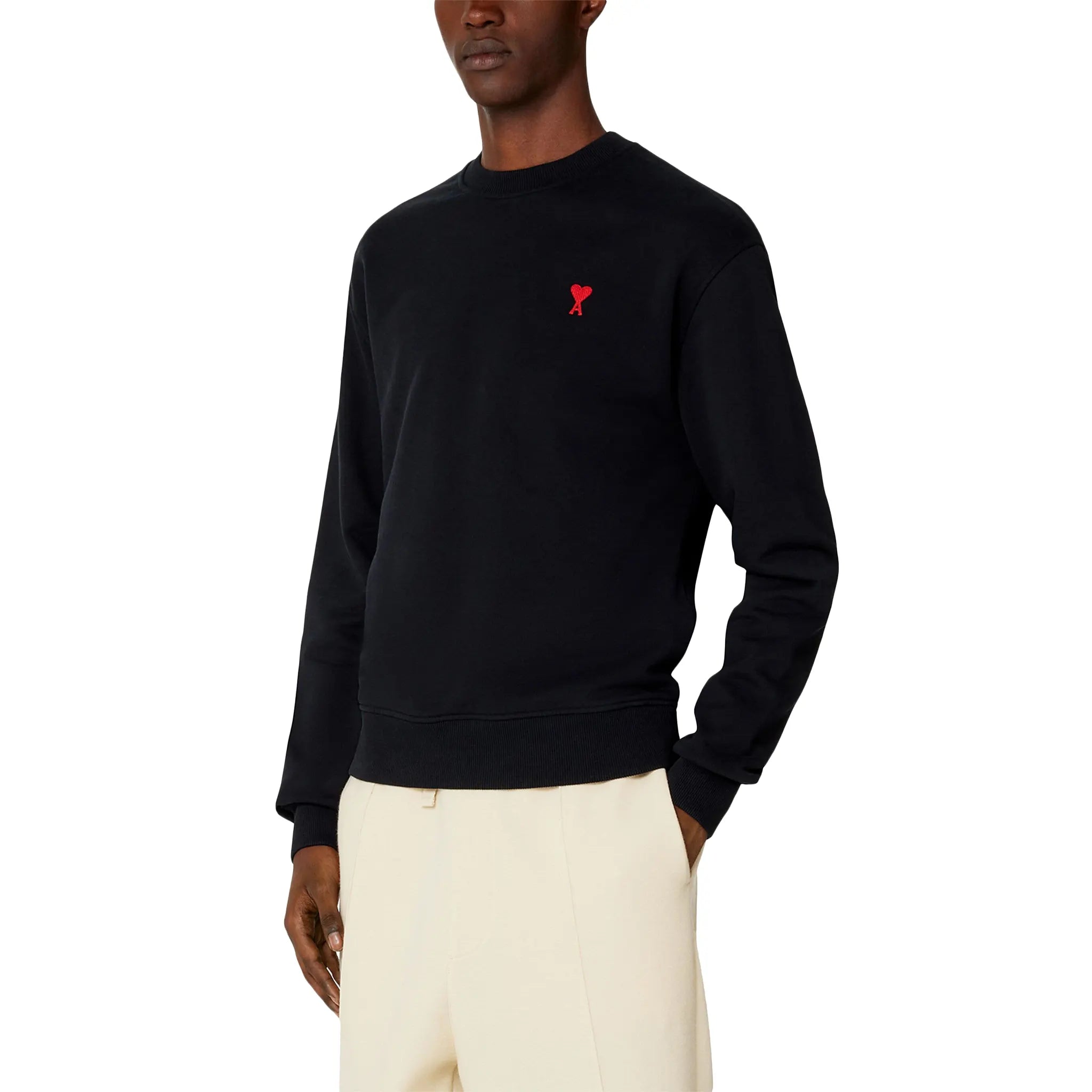 Model front view of Mauro Ottaviani rib-trimmed polo shirt