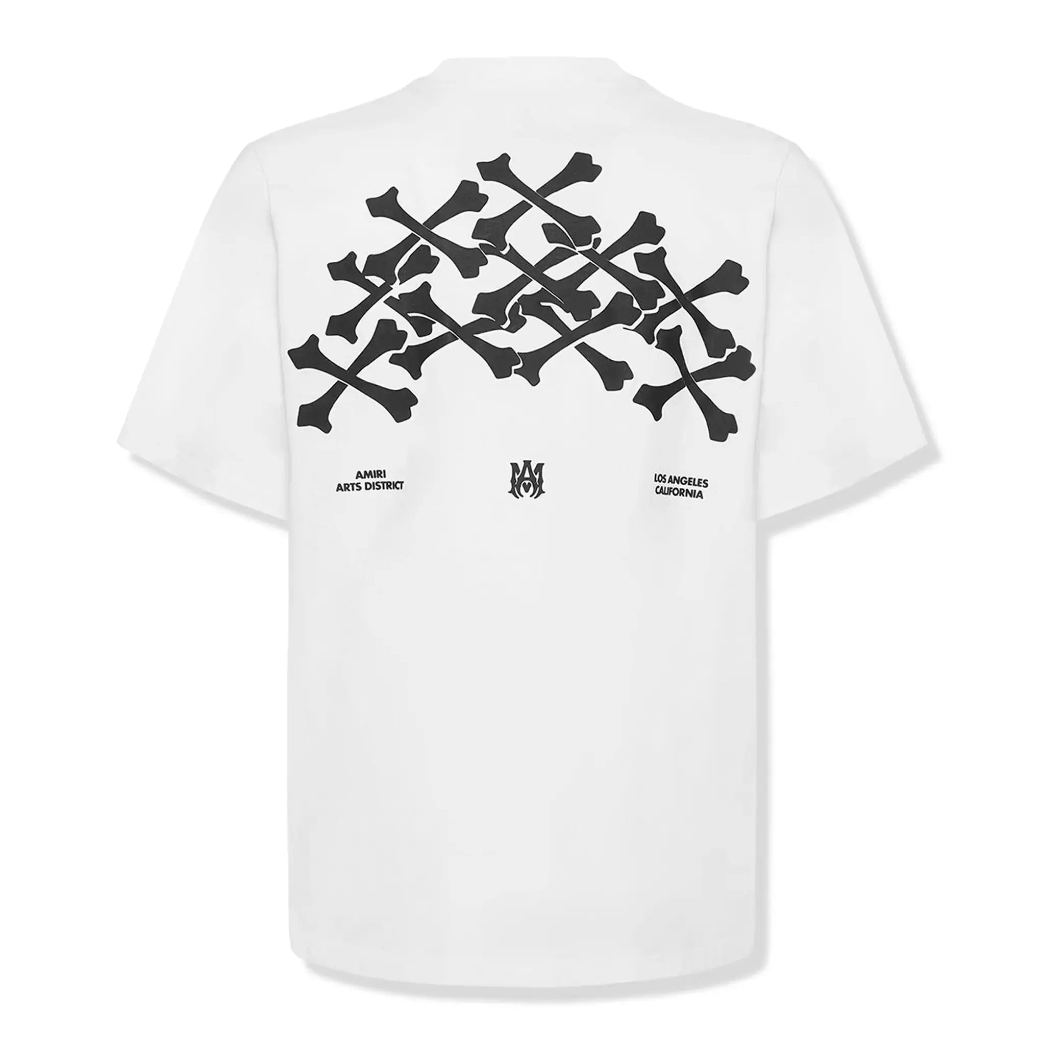 Amiri Bone Stack White T Shirt