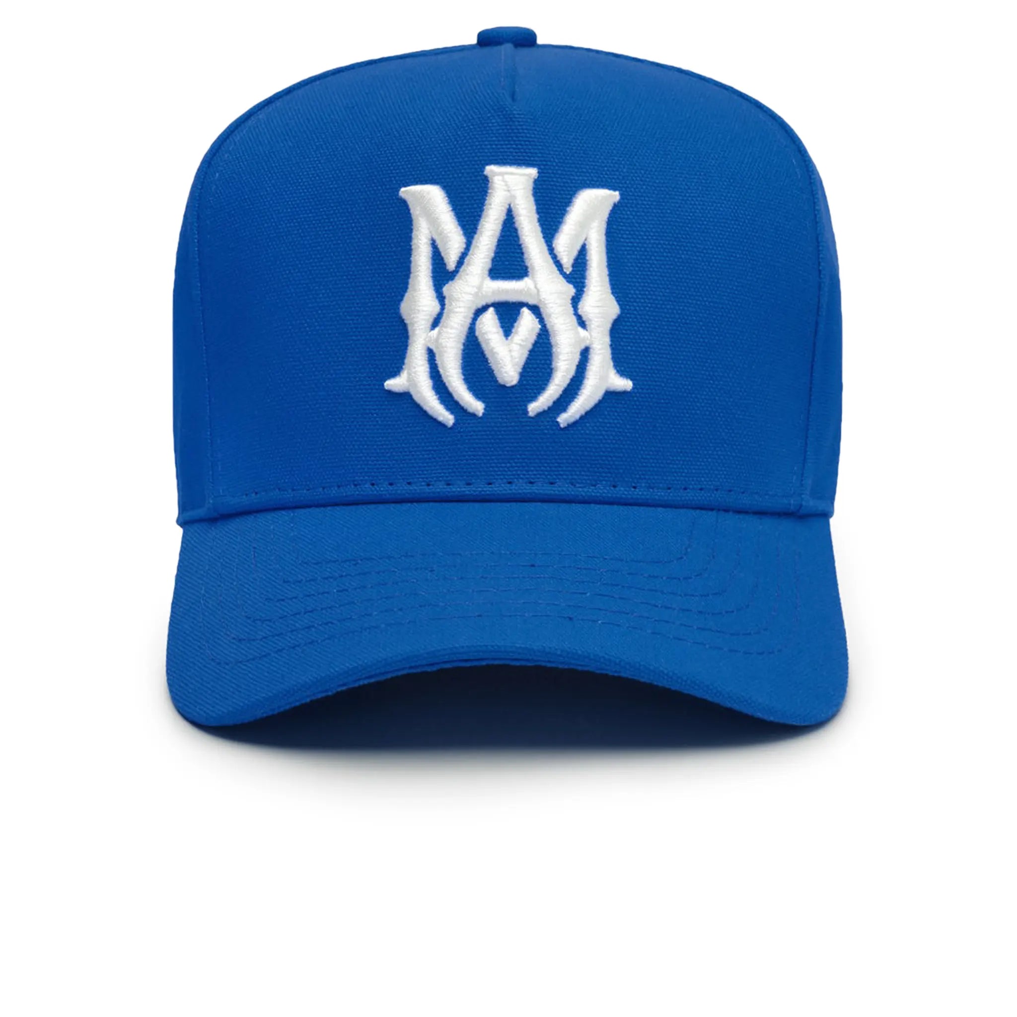 Front view of Amiri Full Canvas MA Blue Cap AMHACP1016-420