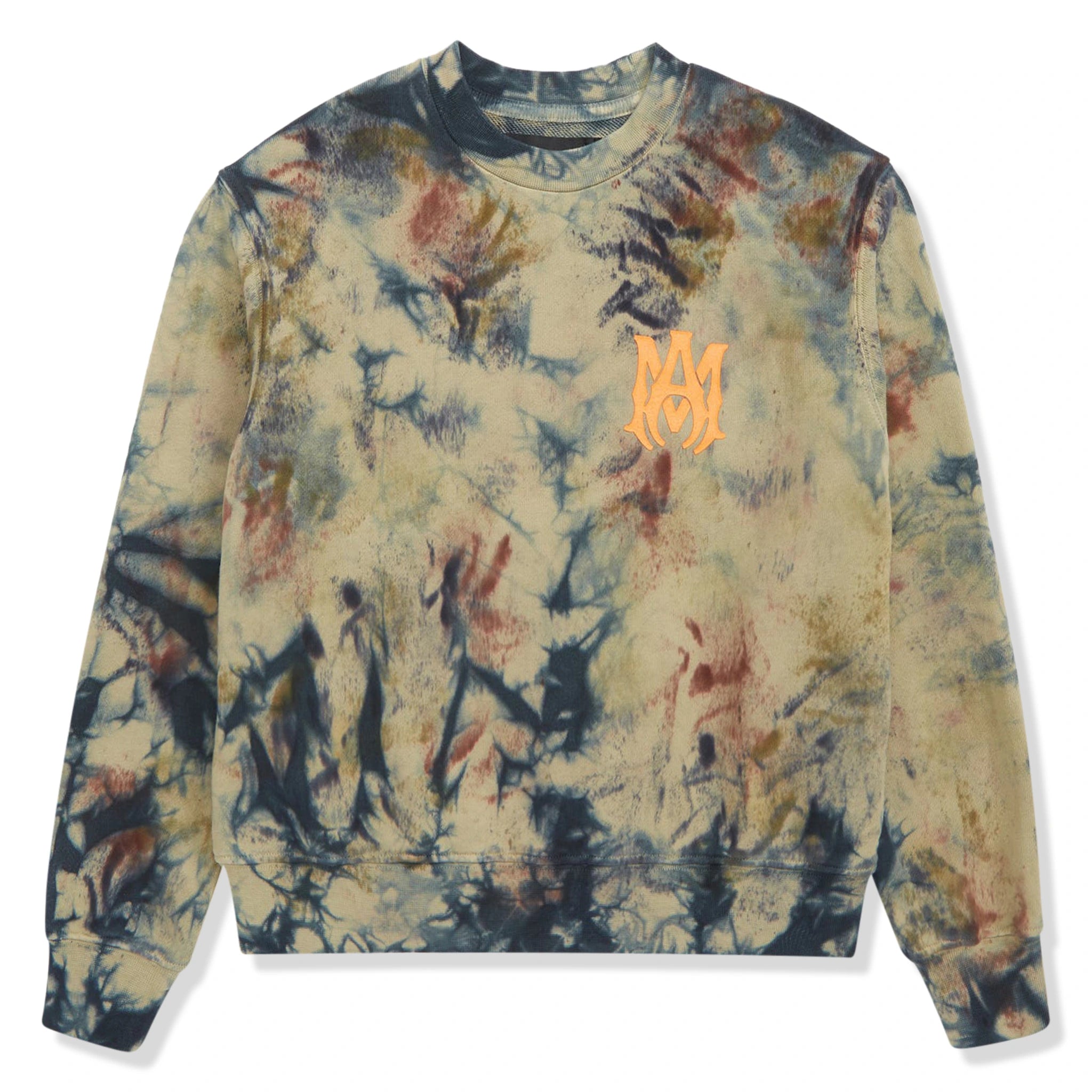 Front view of Amiri Kids Bones Tie Dye Sweatshirt PF22KJL010-900