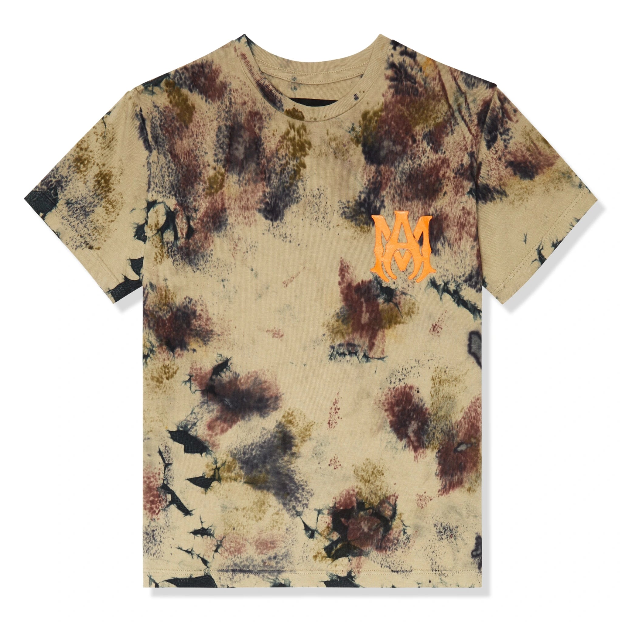 Front view of Amiri Kids Bones Tie Dye T Shirt PF22KJL042-900