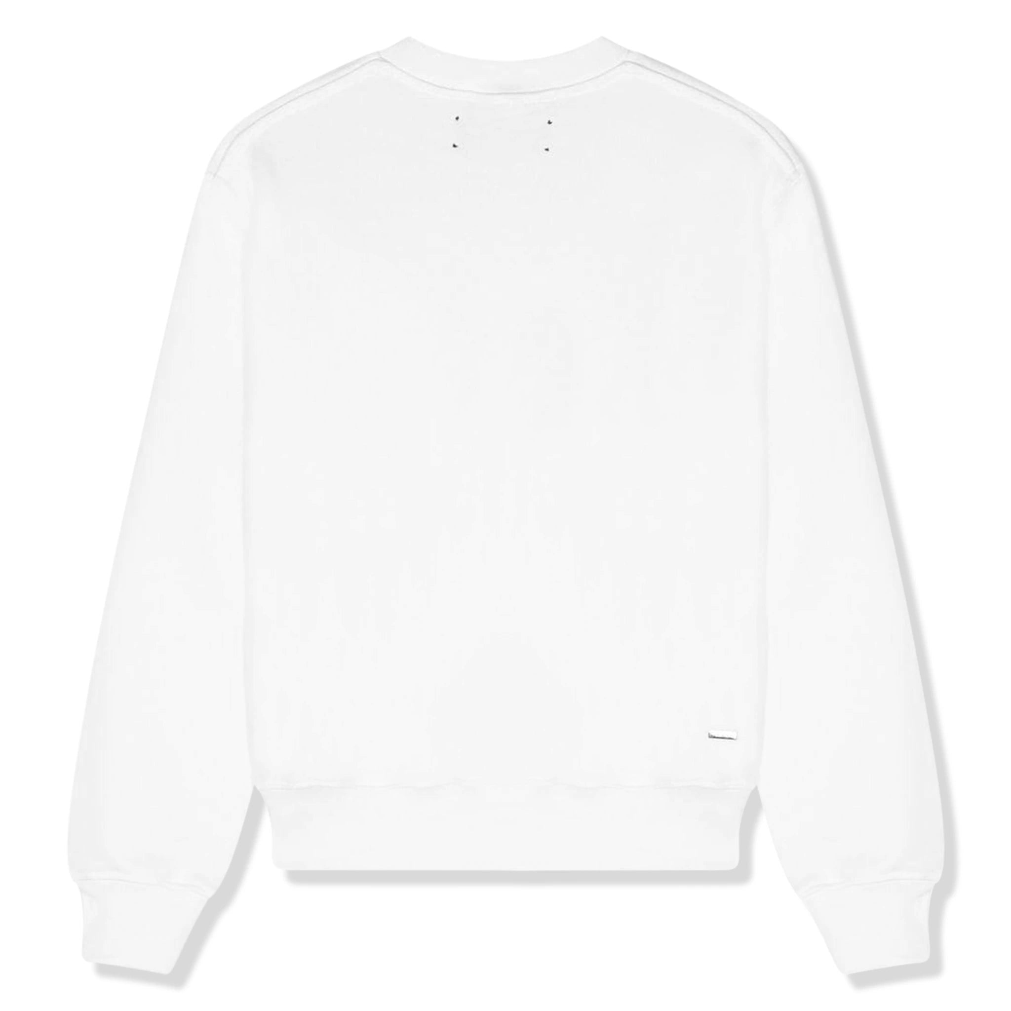 Back view of Amiri Kids MA Core Logo White Sweatshirt PS23KJC003-100