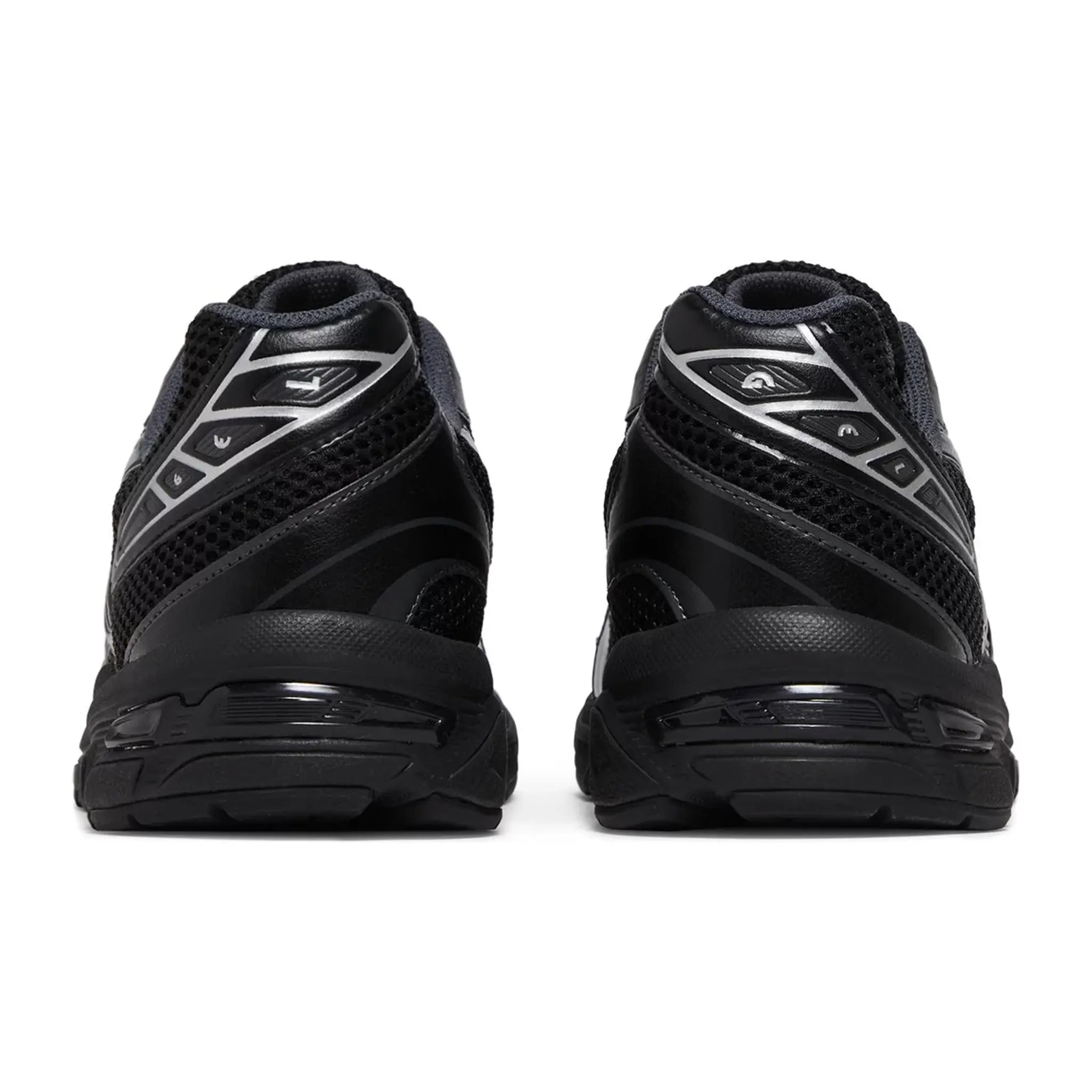 Back view of ASICS Gel 1130 Black Pure Silver 1201A906-001