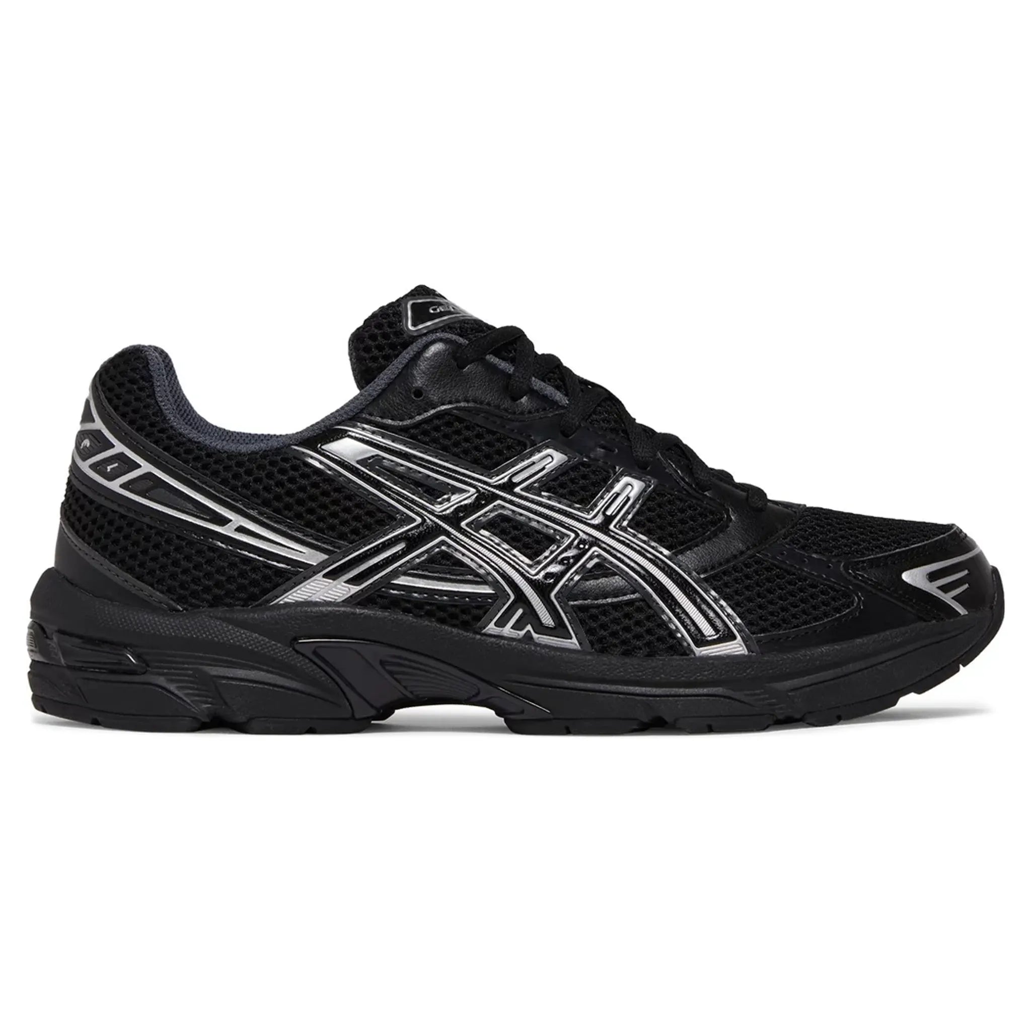 Side view of ASICS Gel 1130 Black Pure Silver 1201A906-001