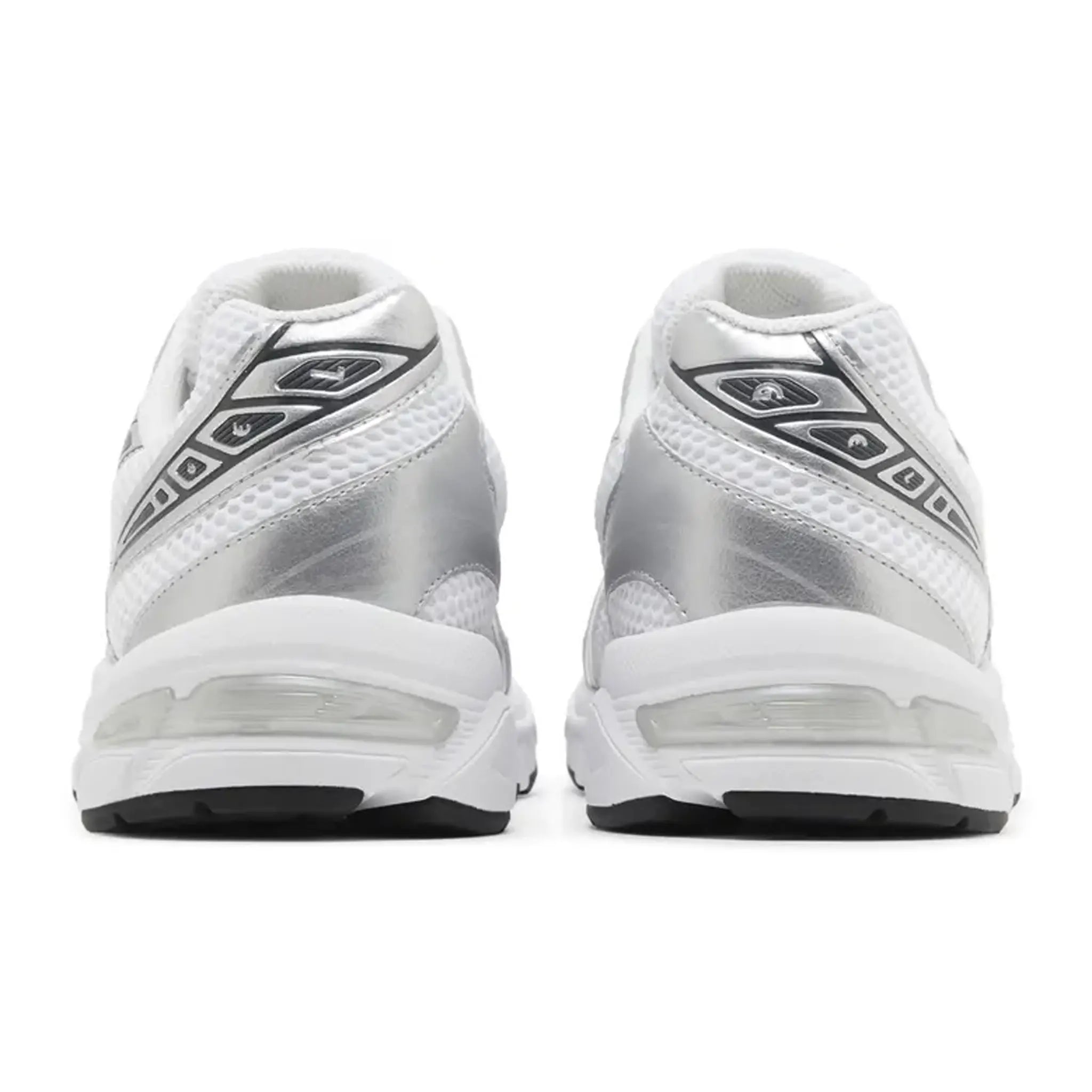 Heel view of ASICS Gel-1130 White Pure Silver