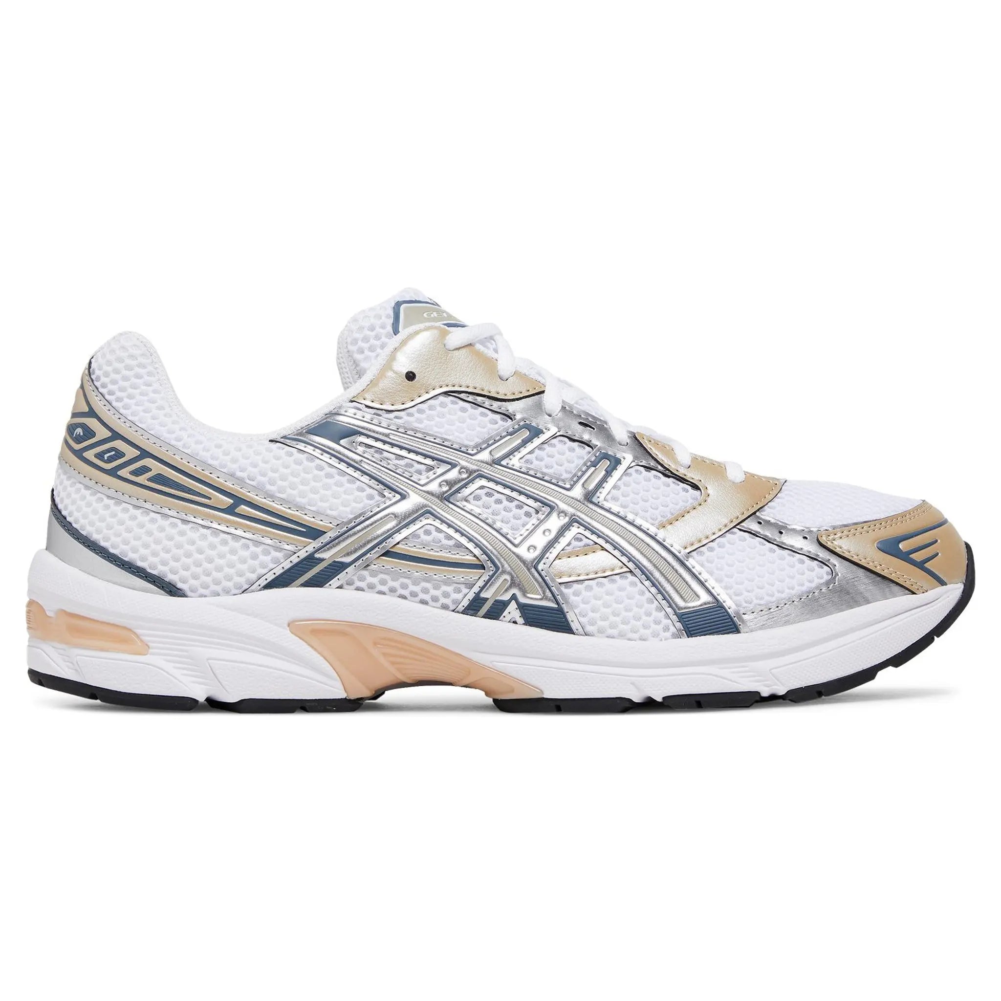 Side view of ASICS Gel-1130 White Wood Crepe 1201A256-117