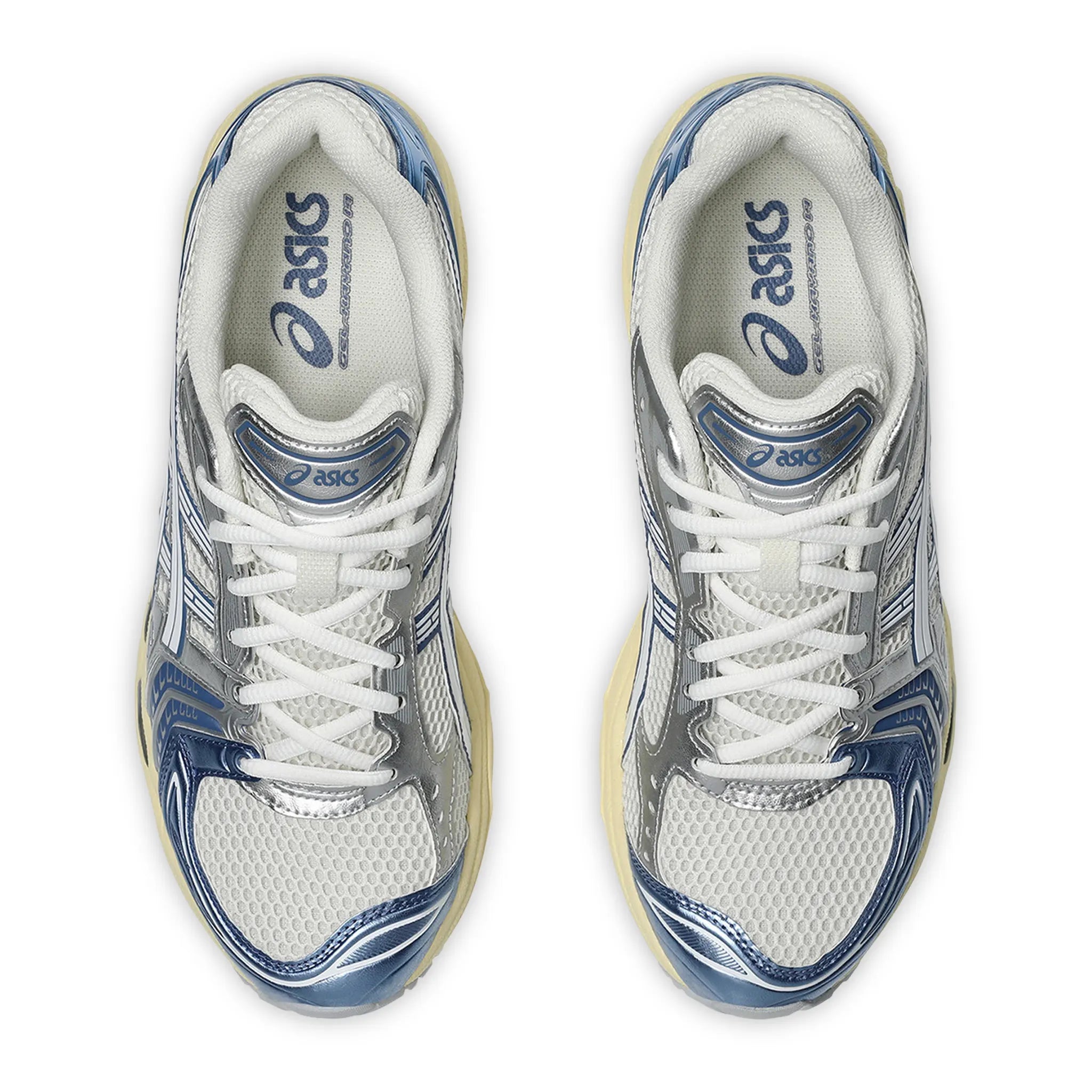 Top view of ASICS Gel-Kayano 14 Cream Denim Blue 1203A537-102