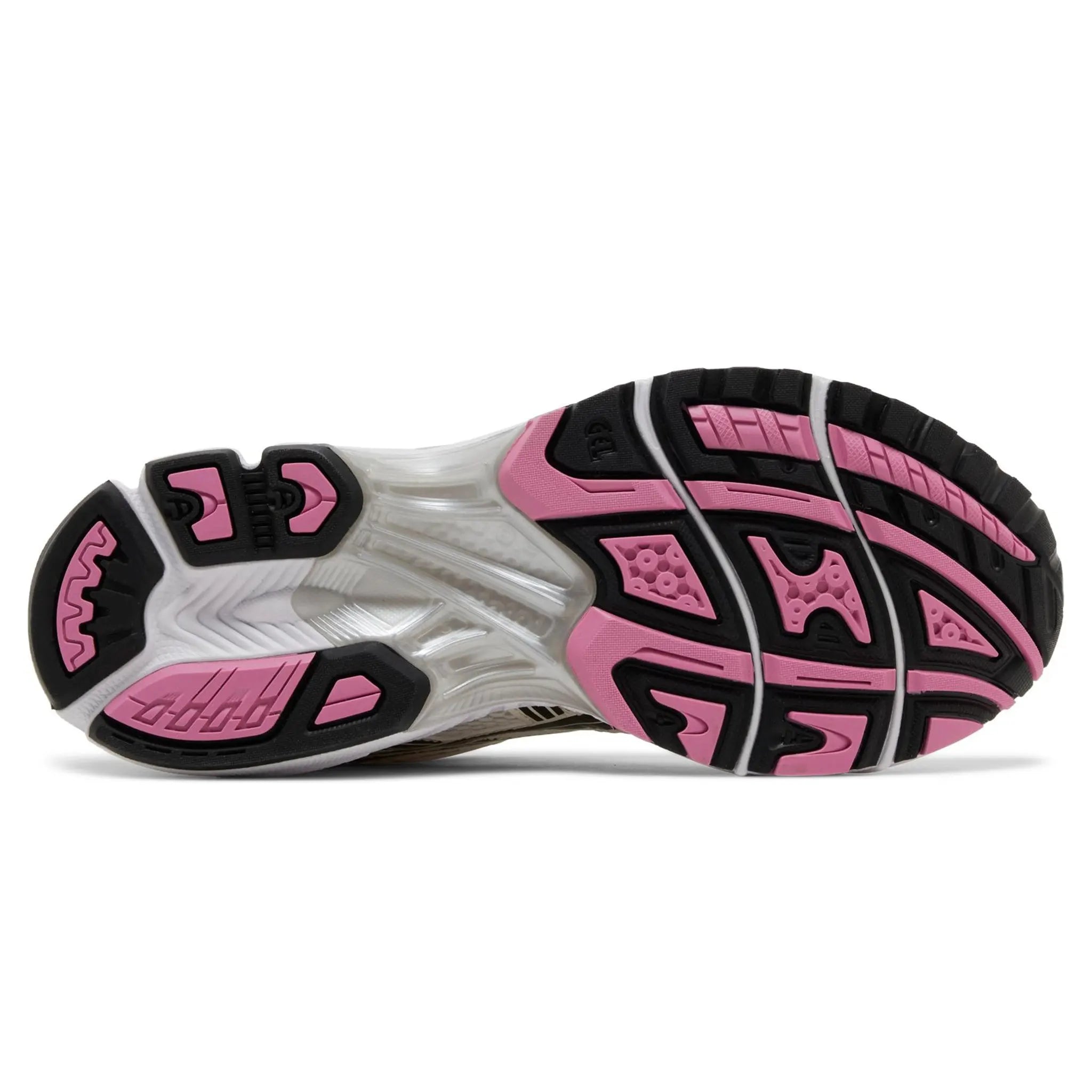 Sole view of ASICS Gel-Kayano 14 Cream Sweet Pink 1203A537-103