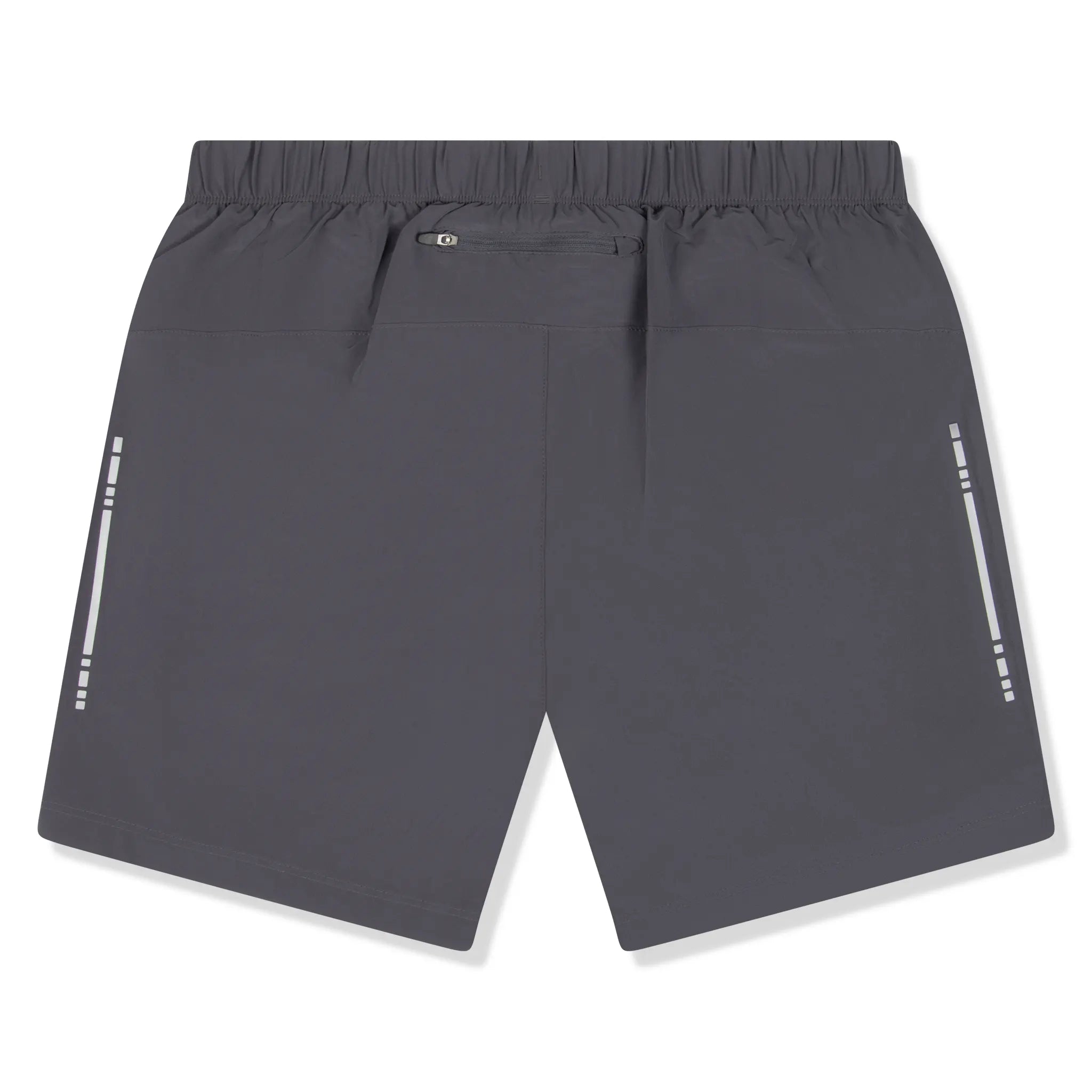 Back view of Asics Sport Woven 2 in 1 Dark Grey Running Shorts 164907-0779