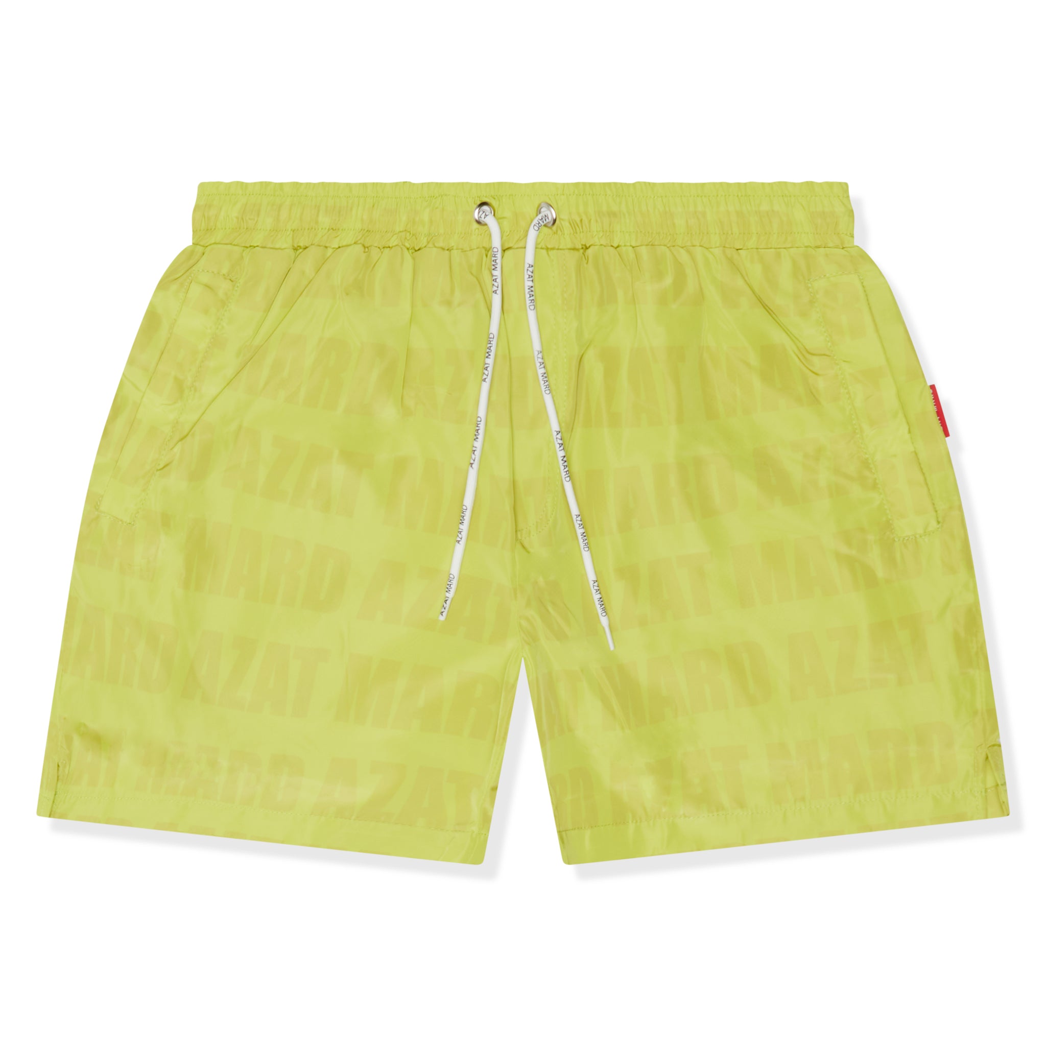 Azat Mard Impact Swim Shorts Lime Green – Crepslocker