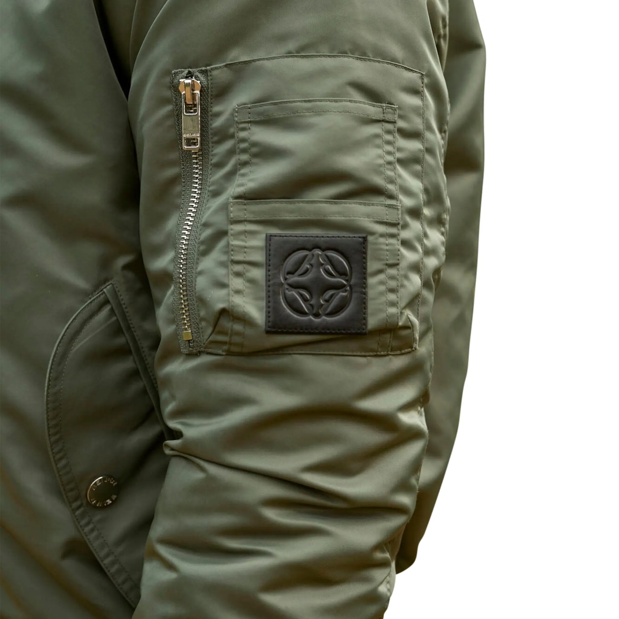 Belier Khaki Bomber Jacket