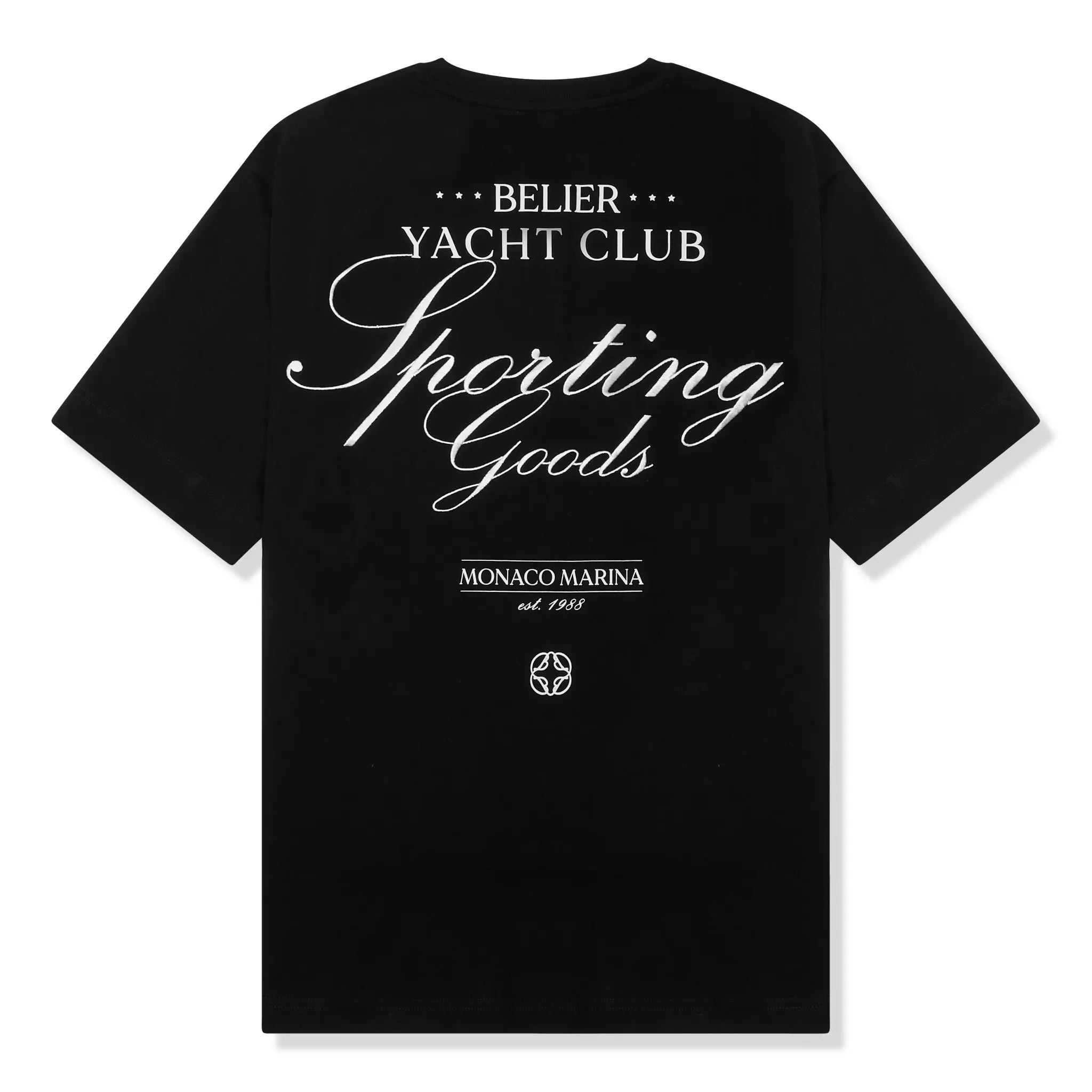 Belier Yacht Club Black T Shirt