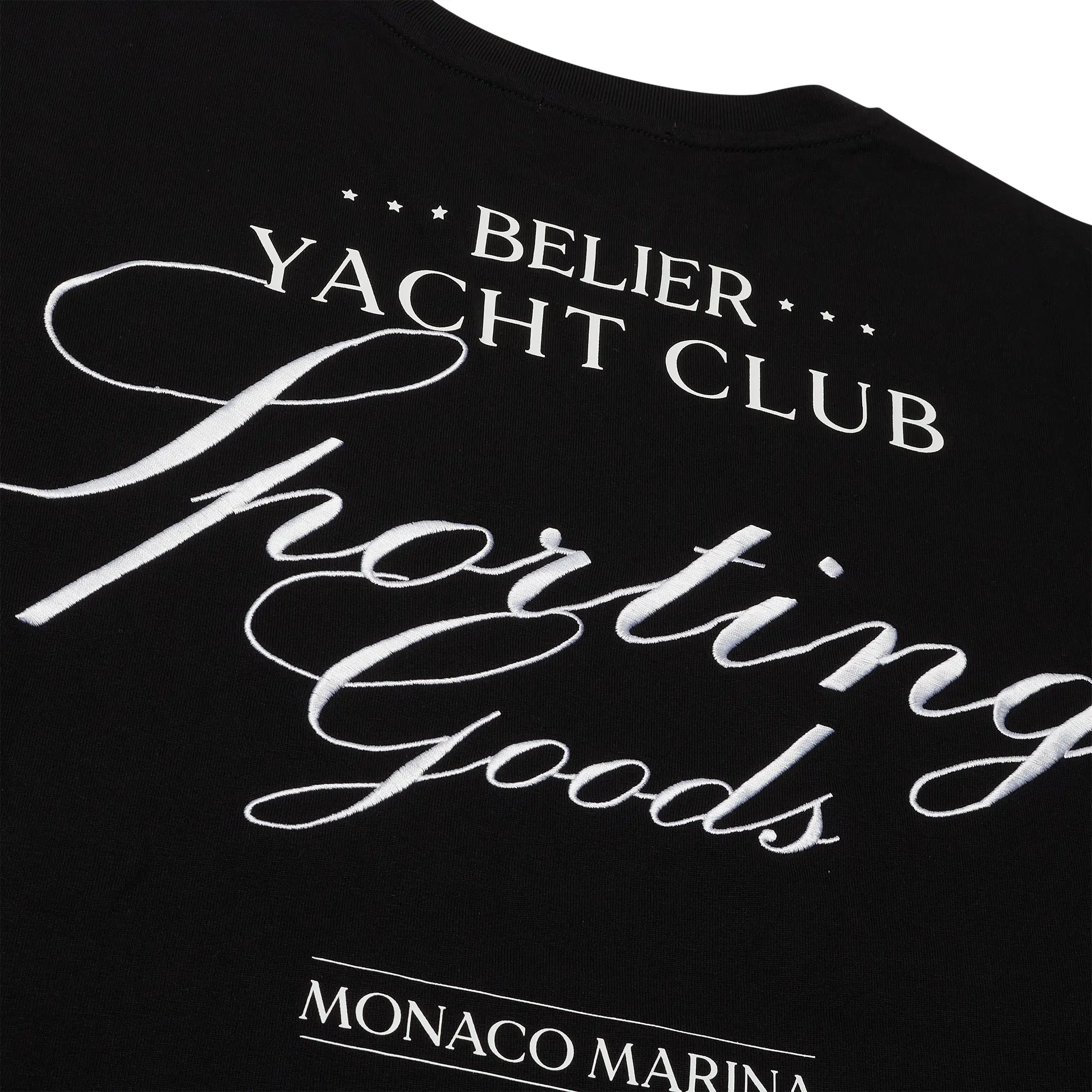 Belier Yacht Club Black T Shirt