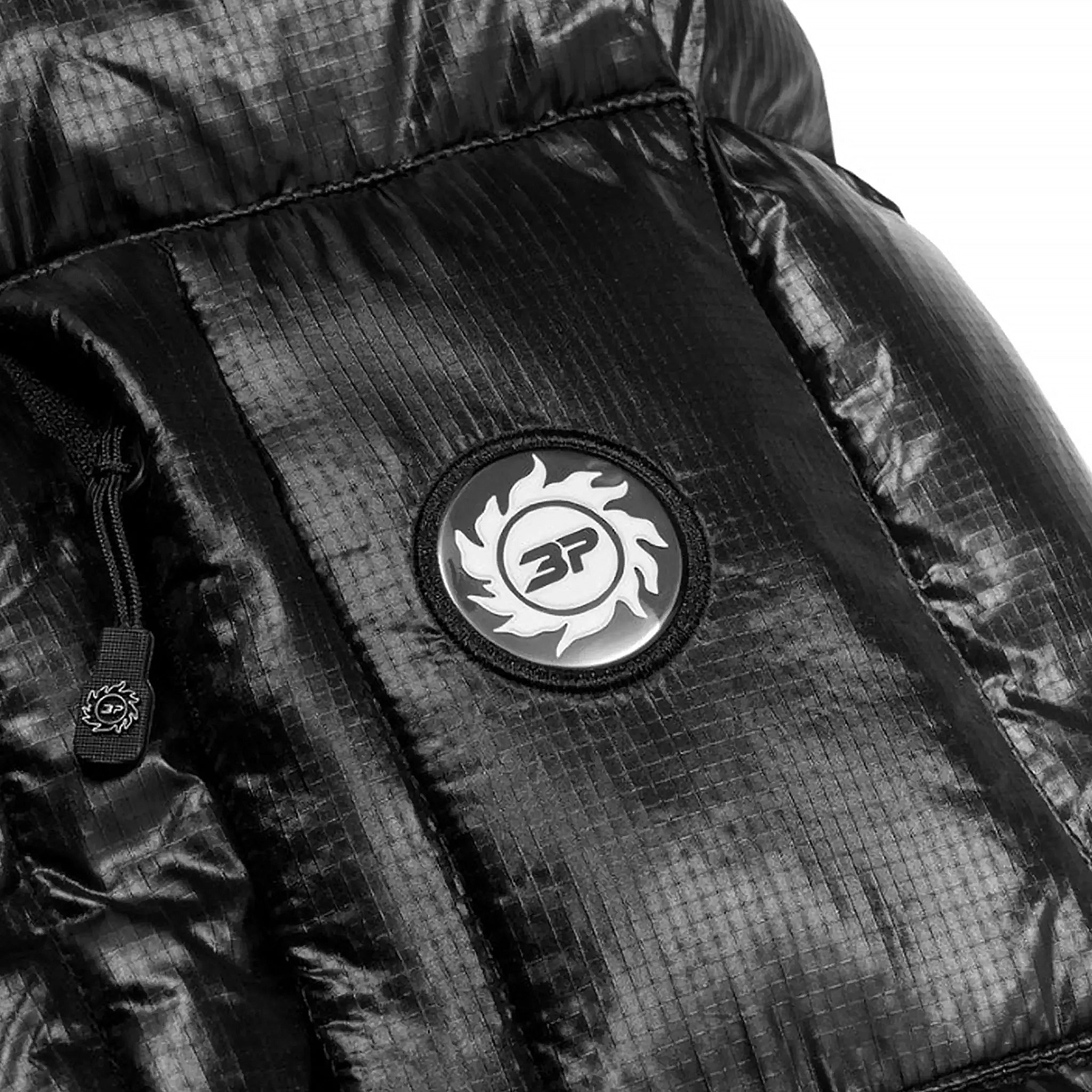 Broken Planet Black Puffer Jacket