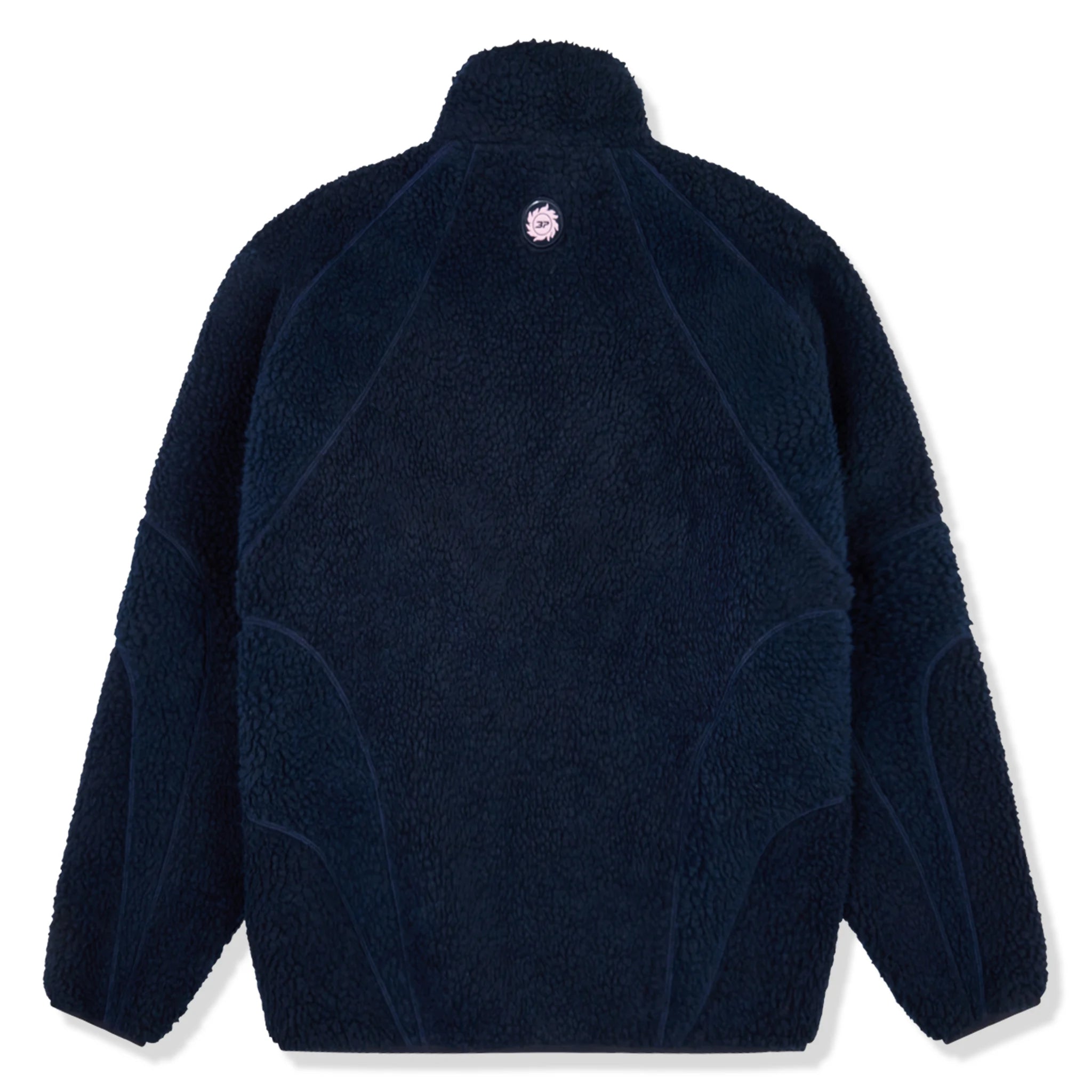 Broken Planet Dark Blue Polar Fleece