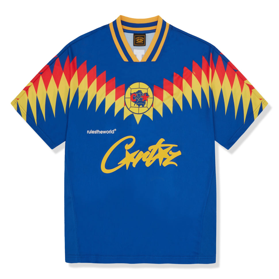 Corteiz Club RTW Blue Football Jersey – Crepslocker