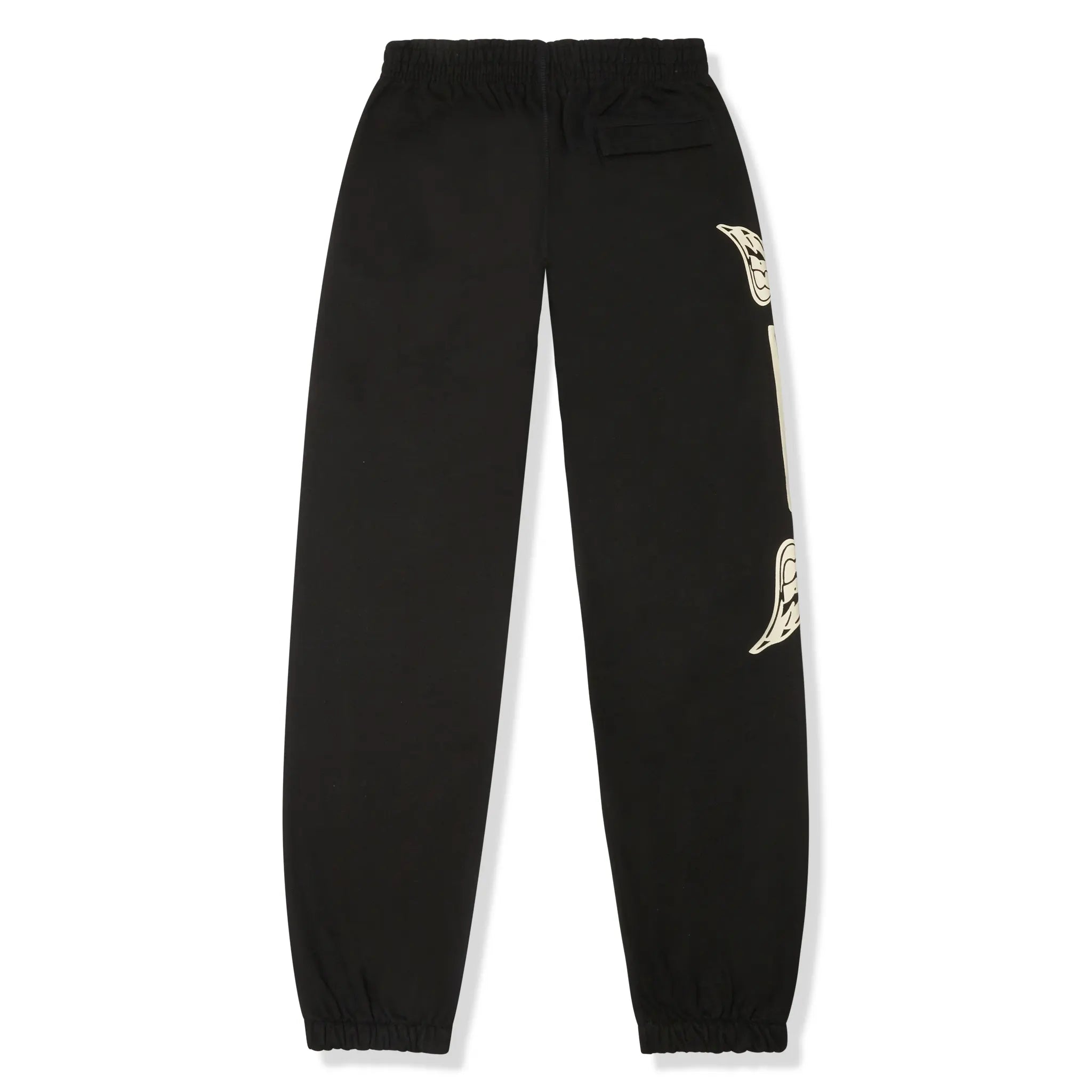 Back view of Corteiz Gasolina Black Sweatpants 7892-1FW230204SVB-BLAC