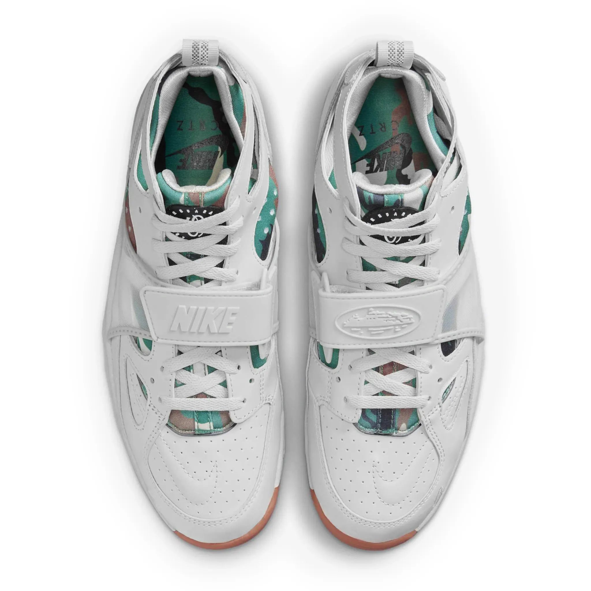  Top view of Corteiz x Nike Air Huarache Light Bone