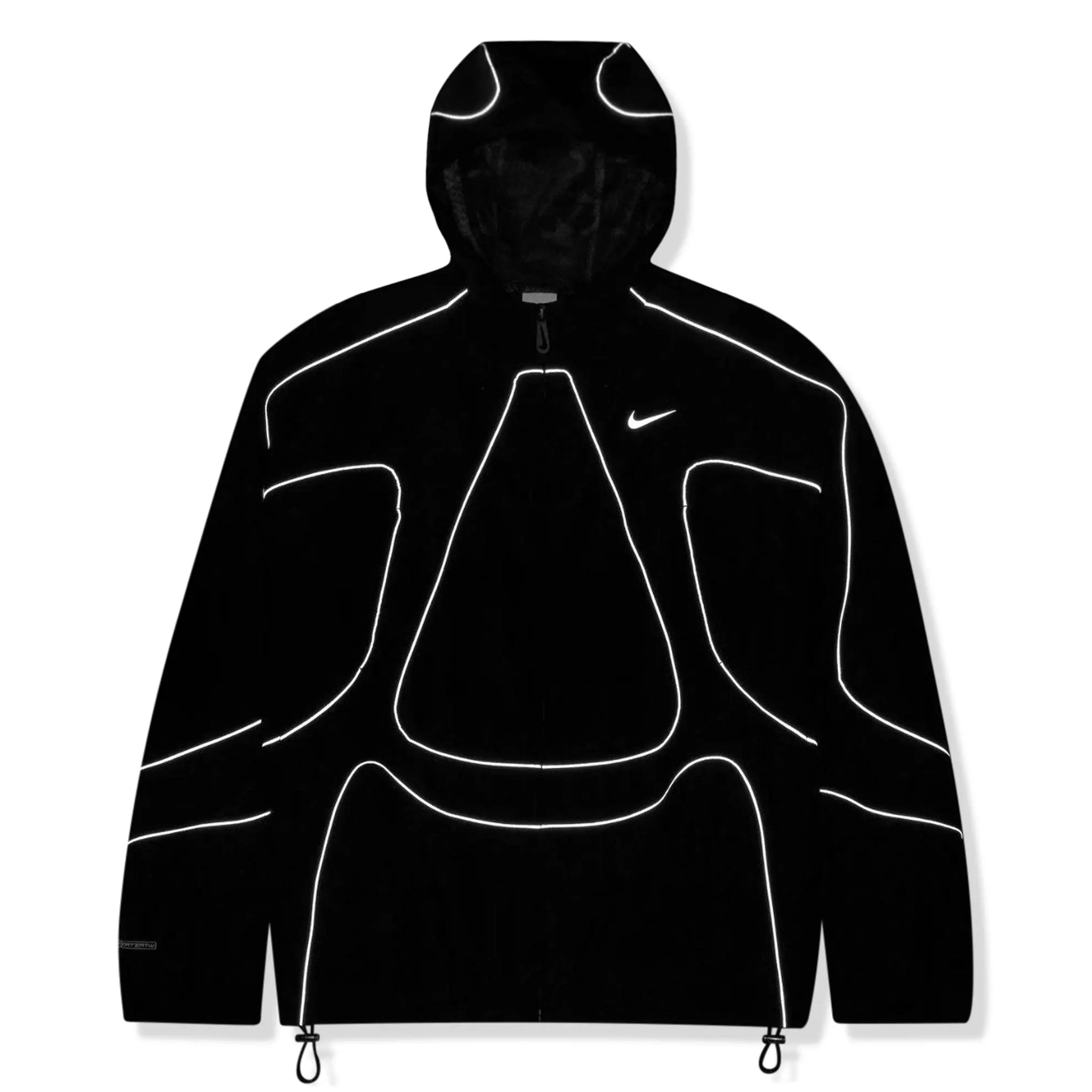 Front view of Corteiz x Nike NRG Onyx Track Jacket FZ8132-010