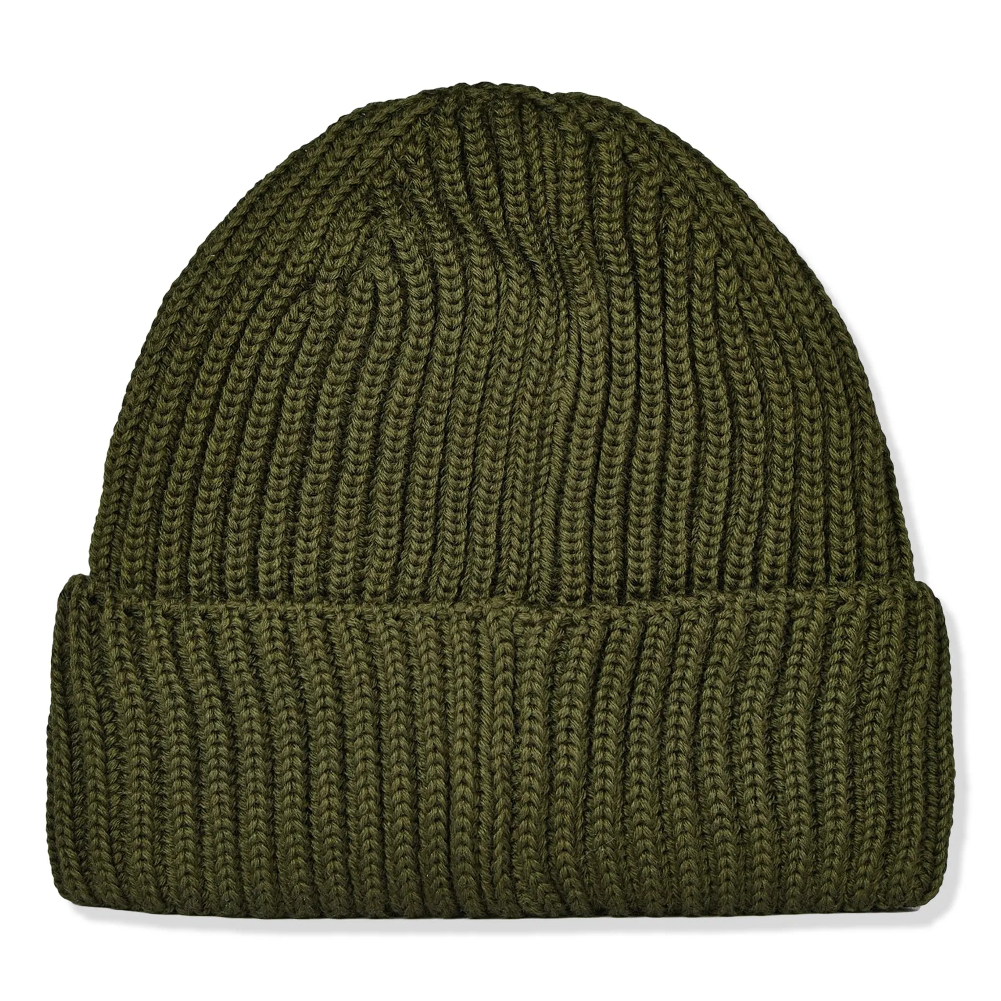 Back view of CP Company Ivy Green Goggle Beanie