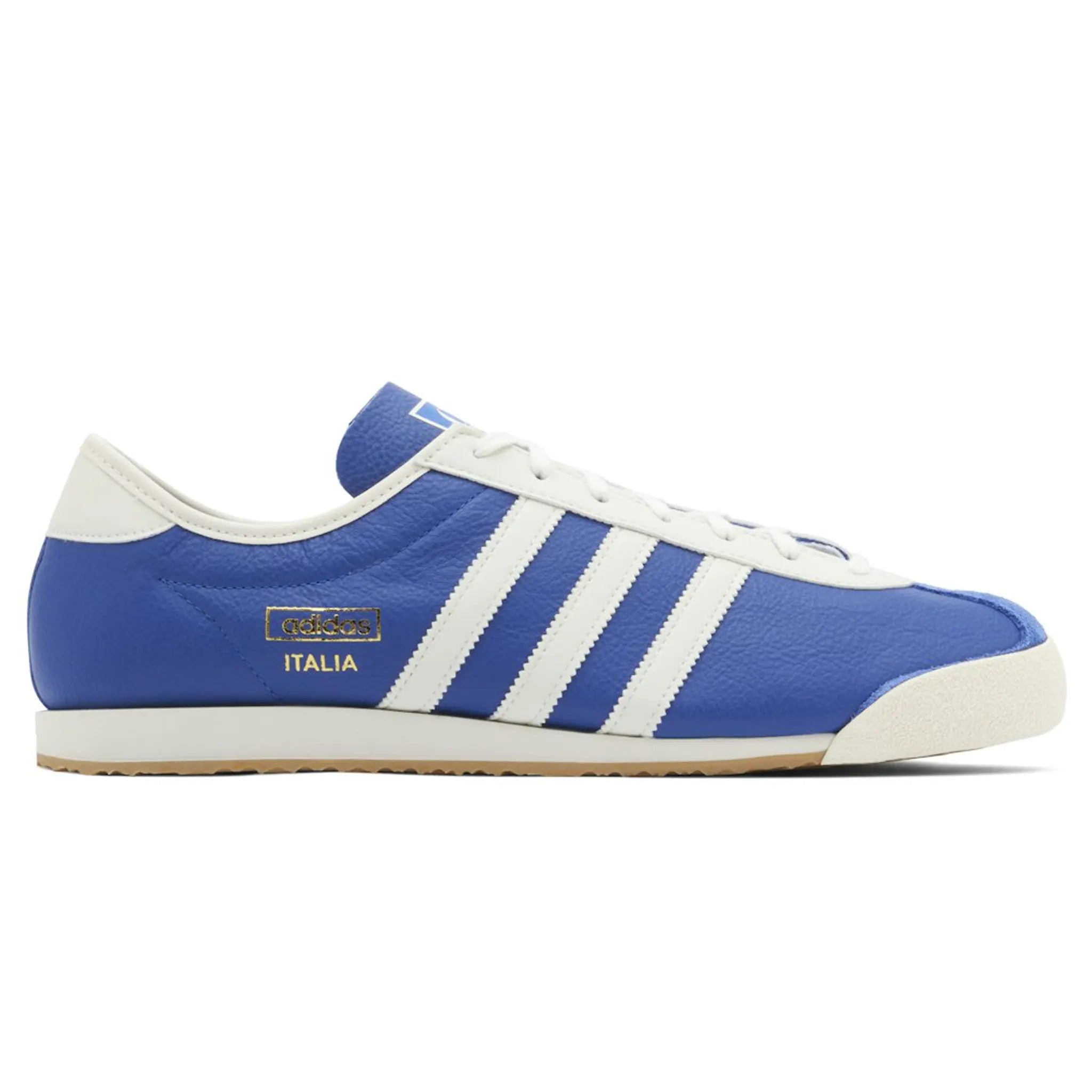 Side view of CP Company x Adidas Italia Spezial Collegiate Royal IH3307