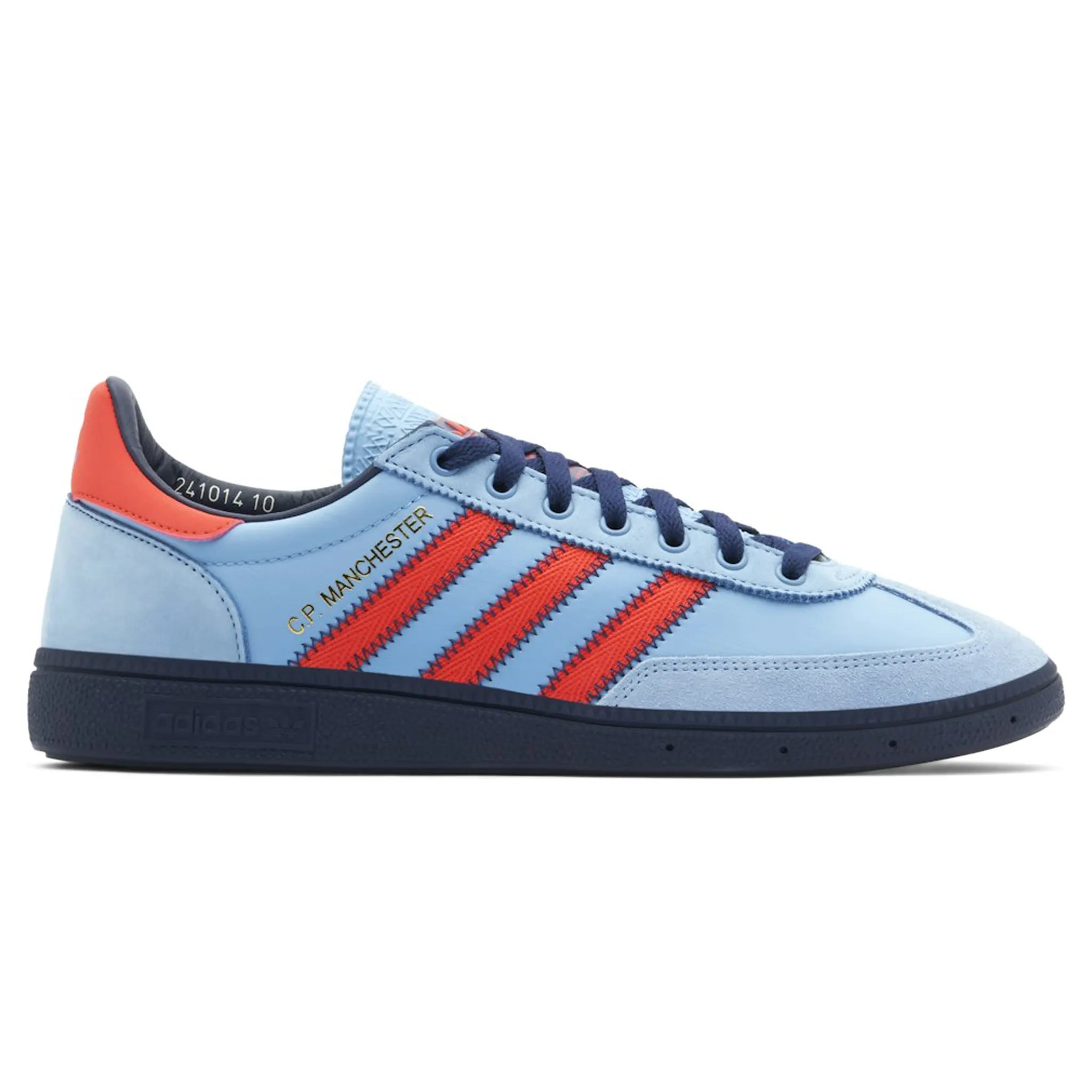 CP Company x Adidas Manchester Spezial Light Blue Bright Red