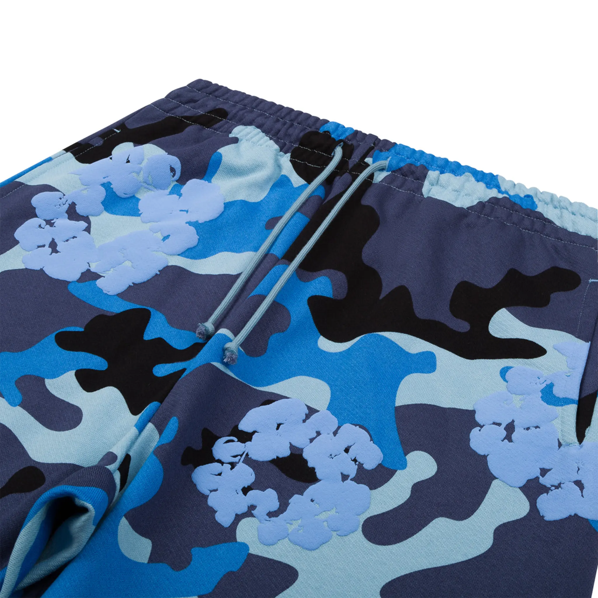 Denim Tears Blue Camo Cotton Wreath Sweatpants