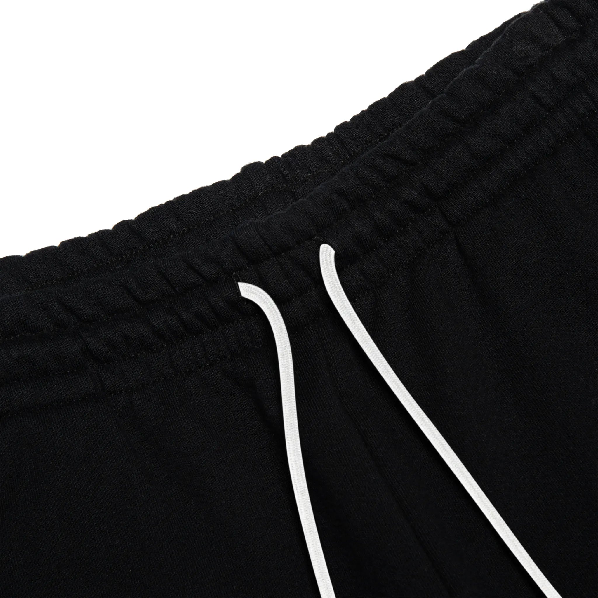 Strings view of Denim Tears University Black Sweatpants 