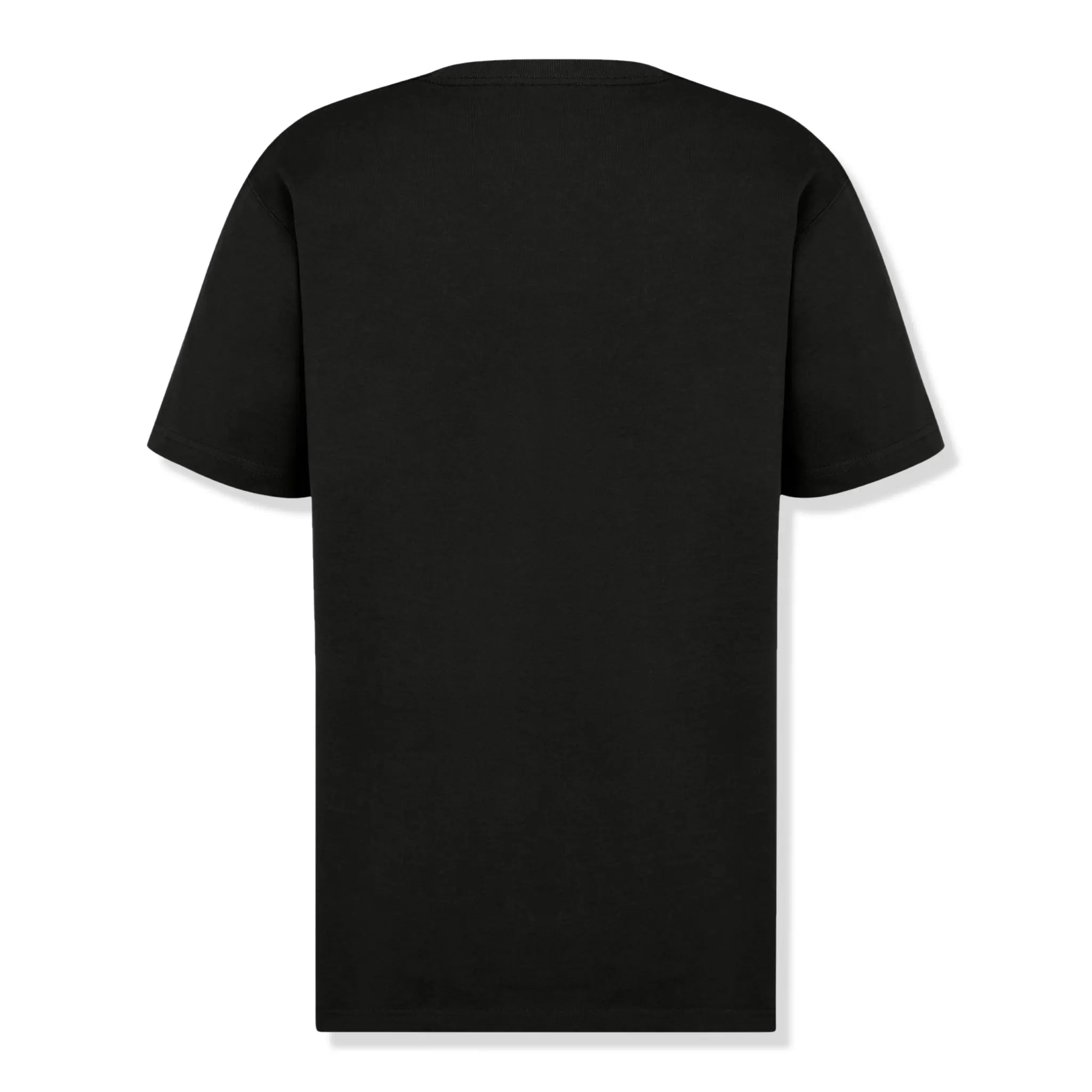 Back view of Dior Couture Relaxed Fit Cotton Black T Shirt